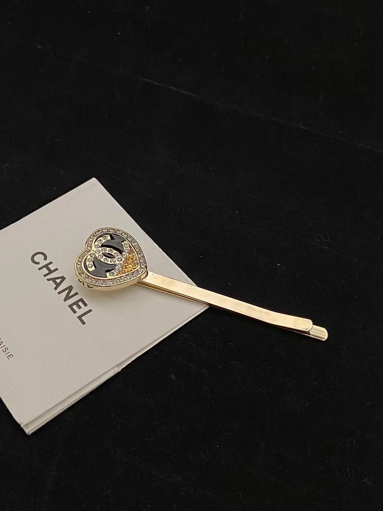 CHANE1 23b ピーチハート ヘアクリップ【 50％割引+送料無料】