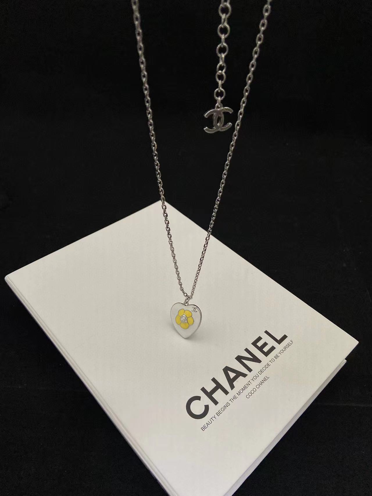 CHANE1 ハートピアス+ネックレス 2点セット【 50％割引+送料無料】