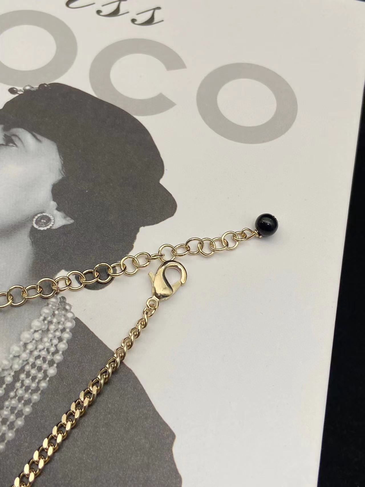 CHANE1 スター ダブルC ネックレス【 50％割引+送料無料】