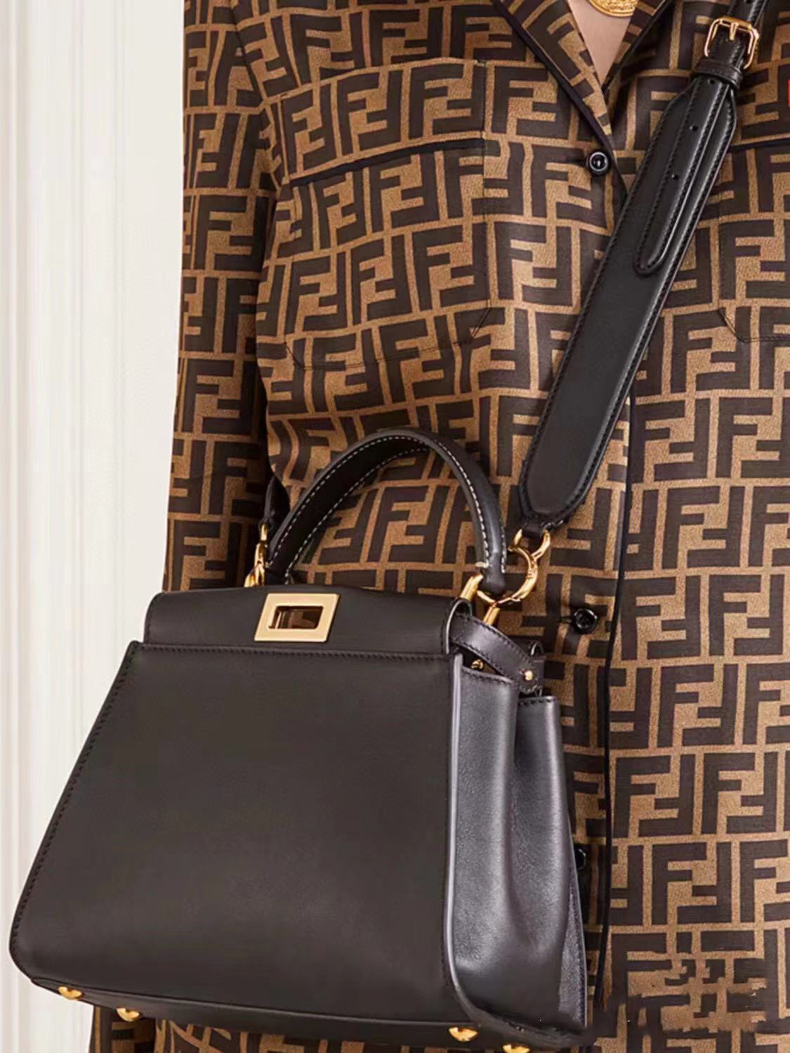 FEND1 Peekaboo ハンドバッグ【 50％割引+送料無料】