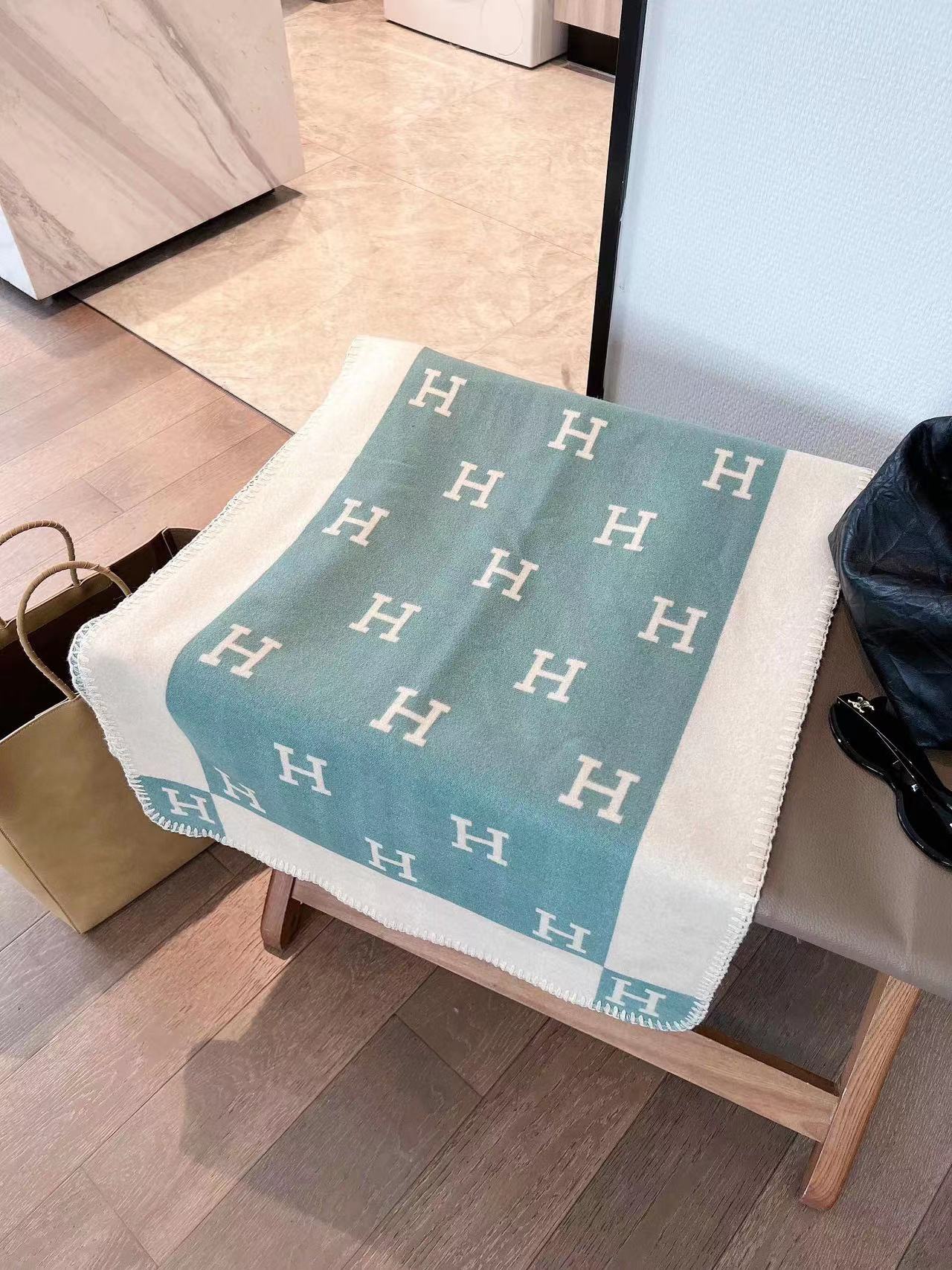 HERME5 H シンプルスカーフ【50％割引+送料無料】