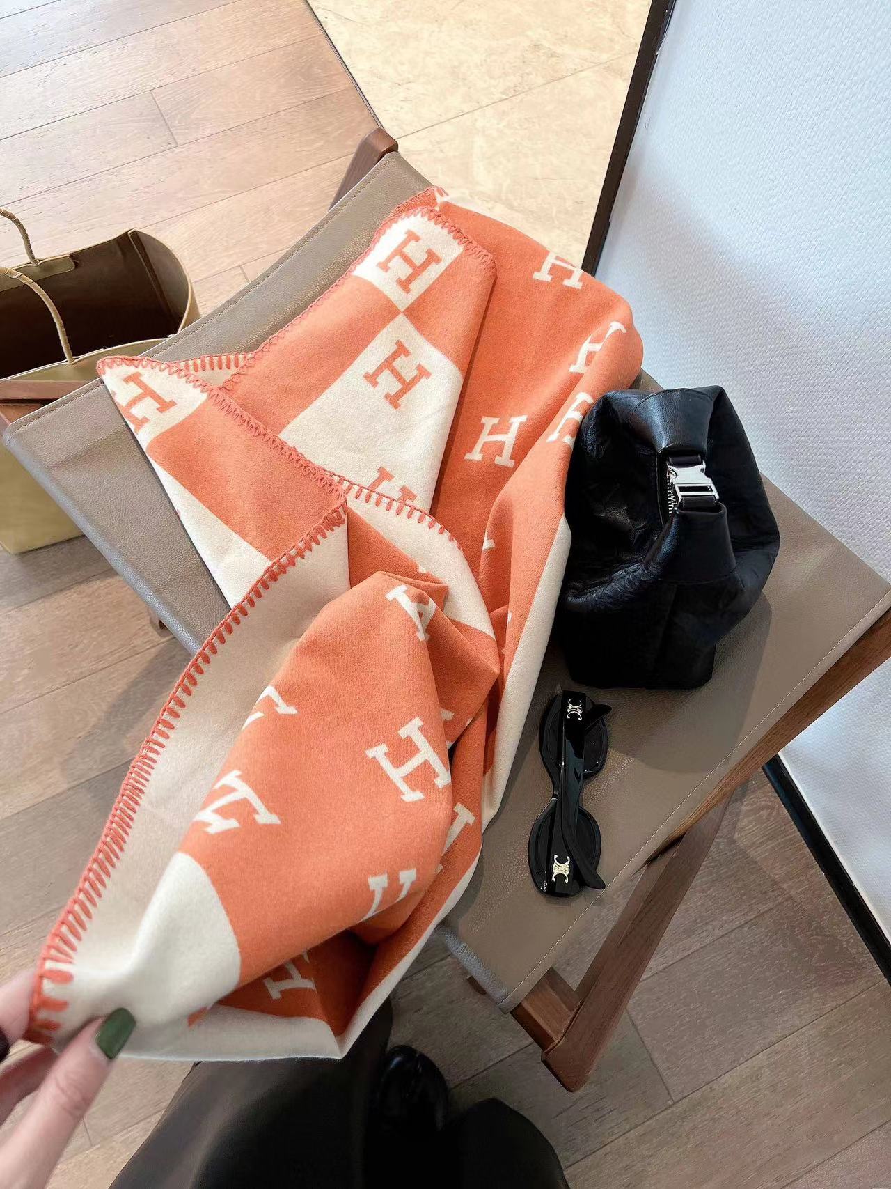 HERME5 H シンプルスカーフ【50％割引+送料無料】