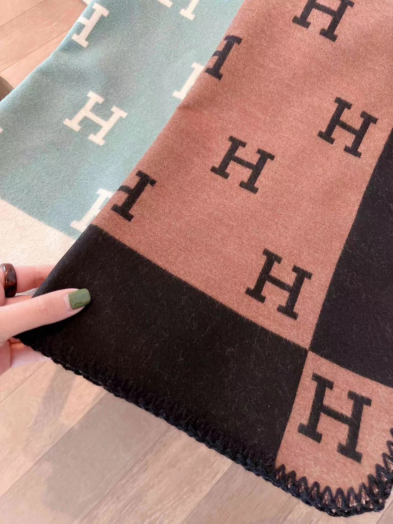 HERME5 H シンプルスカーフ【50％割引+送料無料】