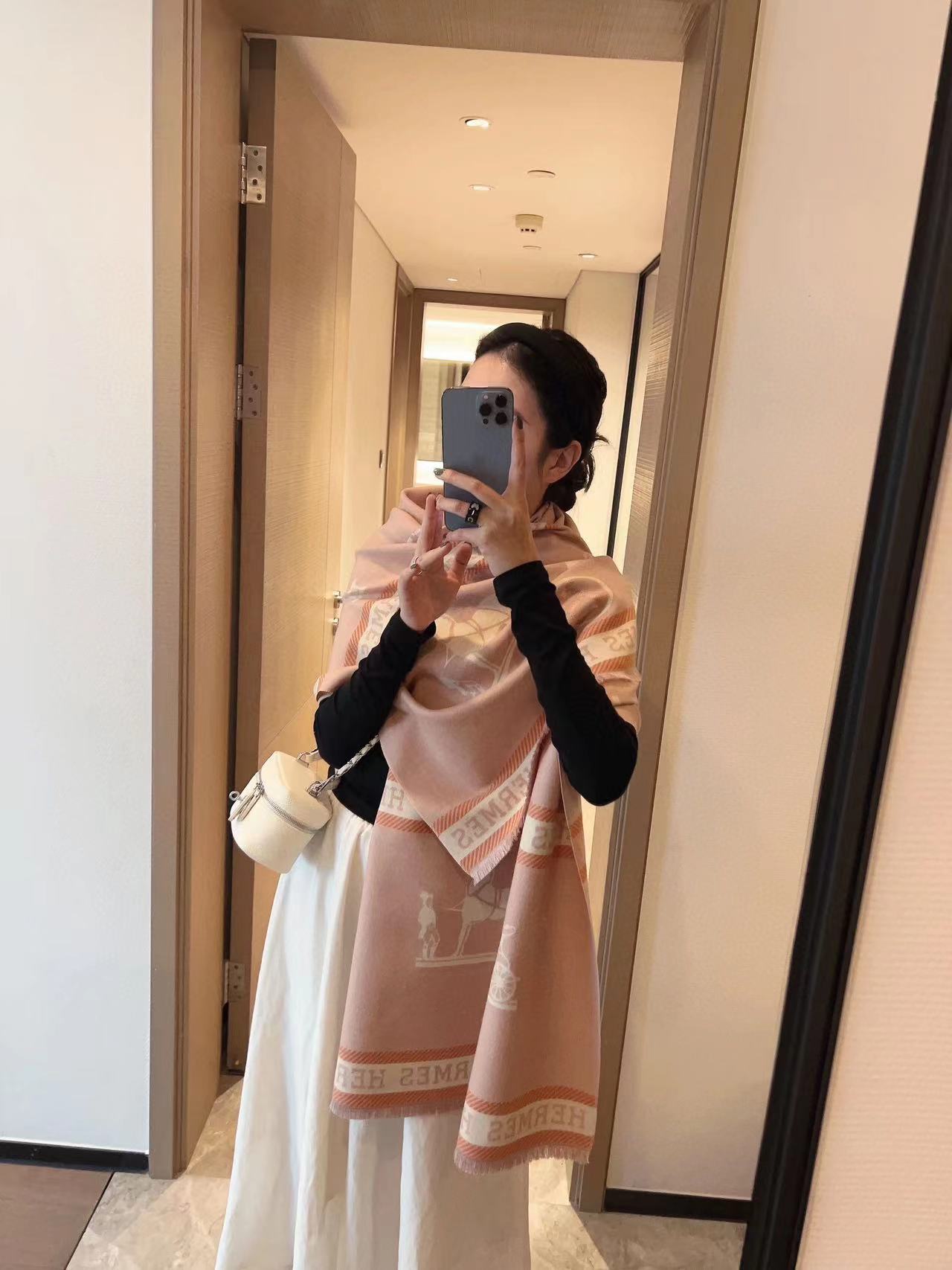 HERME5 ポニー クラシックスカーフ【50％割引+送料無料】