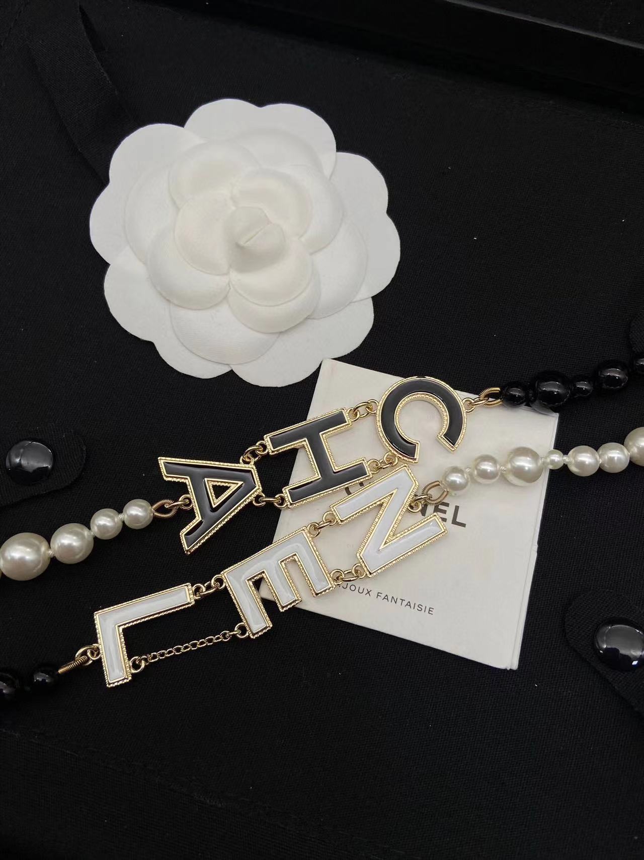 CHANE1 白黒パンダセーターチェーン【50％割引+送料無料】