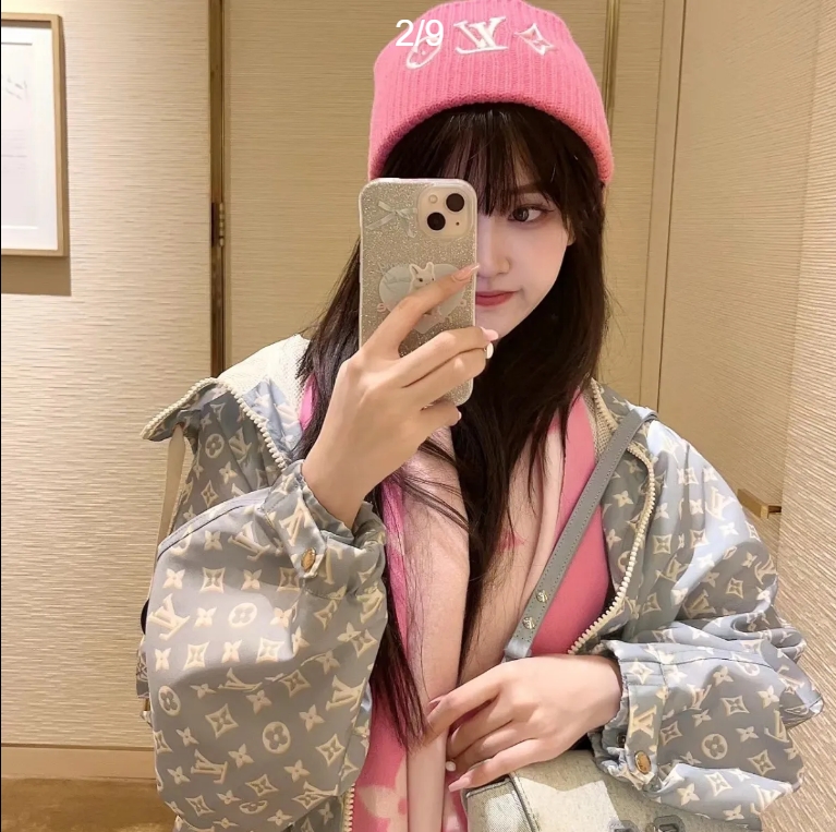 🧶[Iv] 刺繍入りビーニー【50％割引+送料無料】🧶