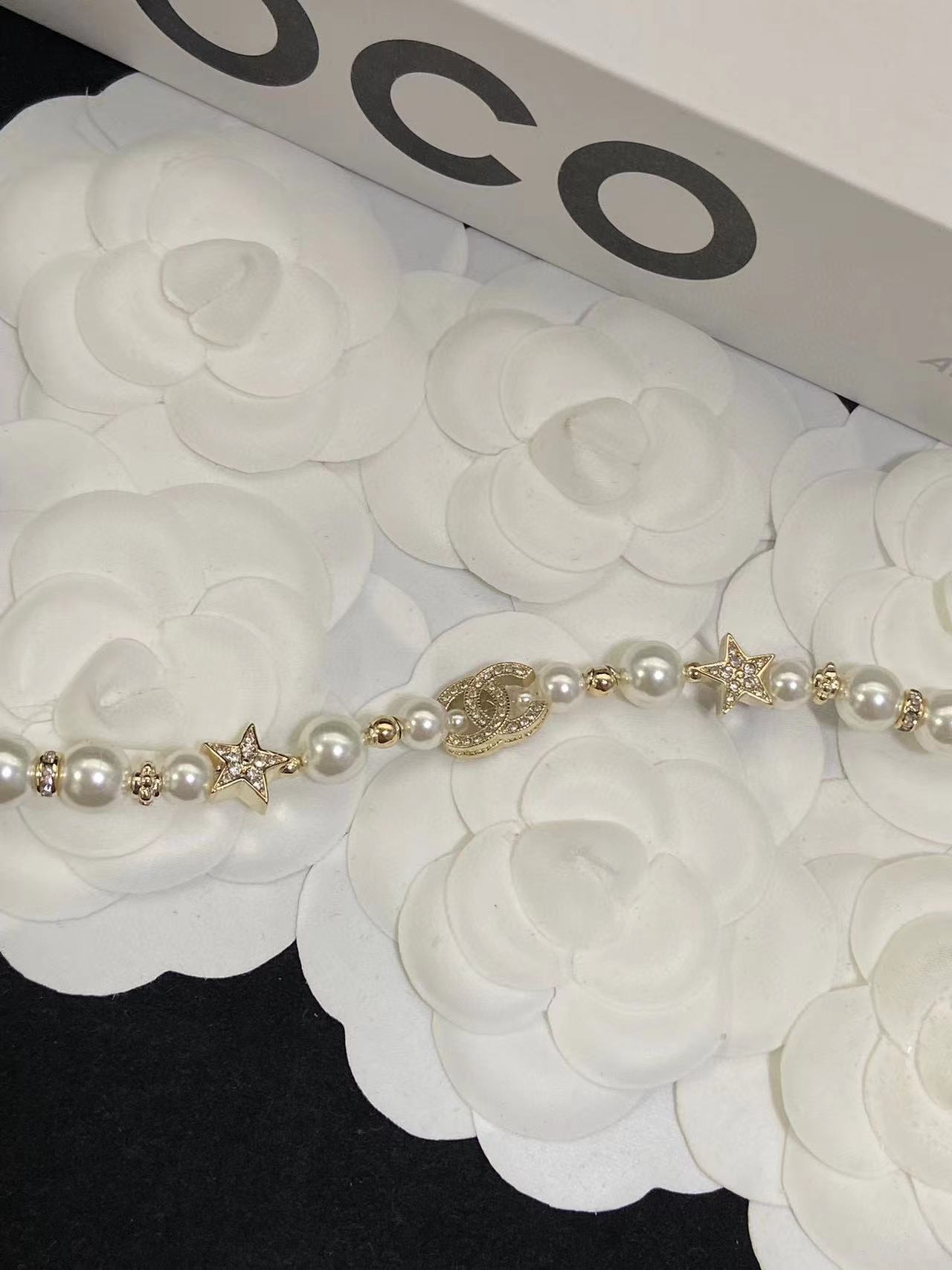 CHANE1 23a スター ダブル C ブレスレット【50％割引+送料無料】