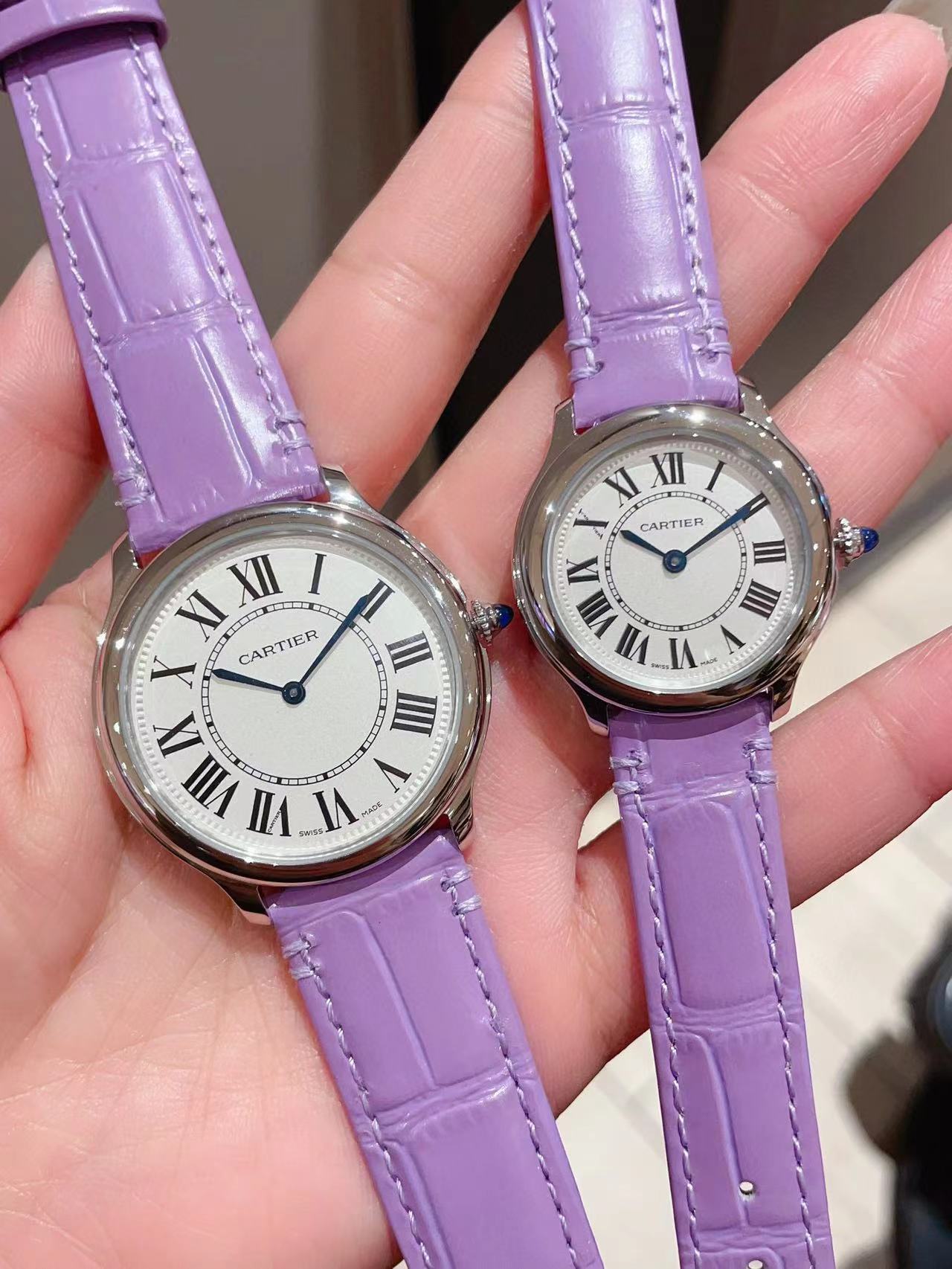 CART1ER ベルト ブルーバルーン レディース 腕時計【50％割引+送料無料】