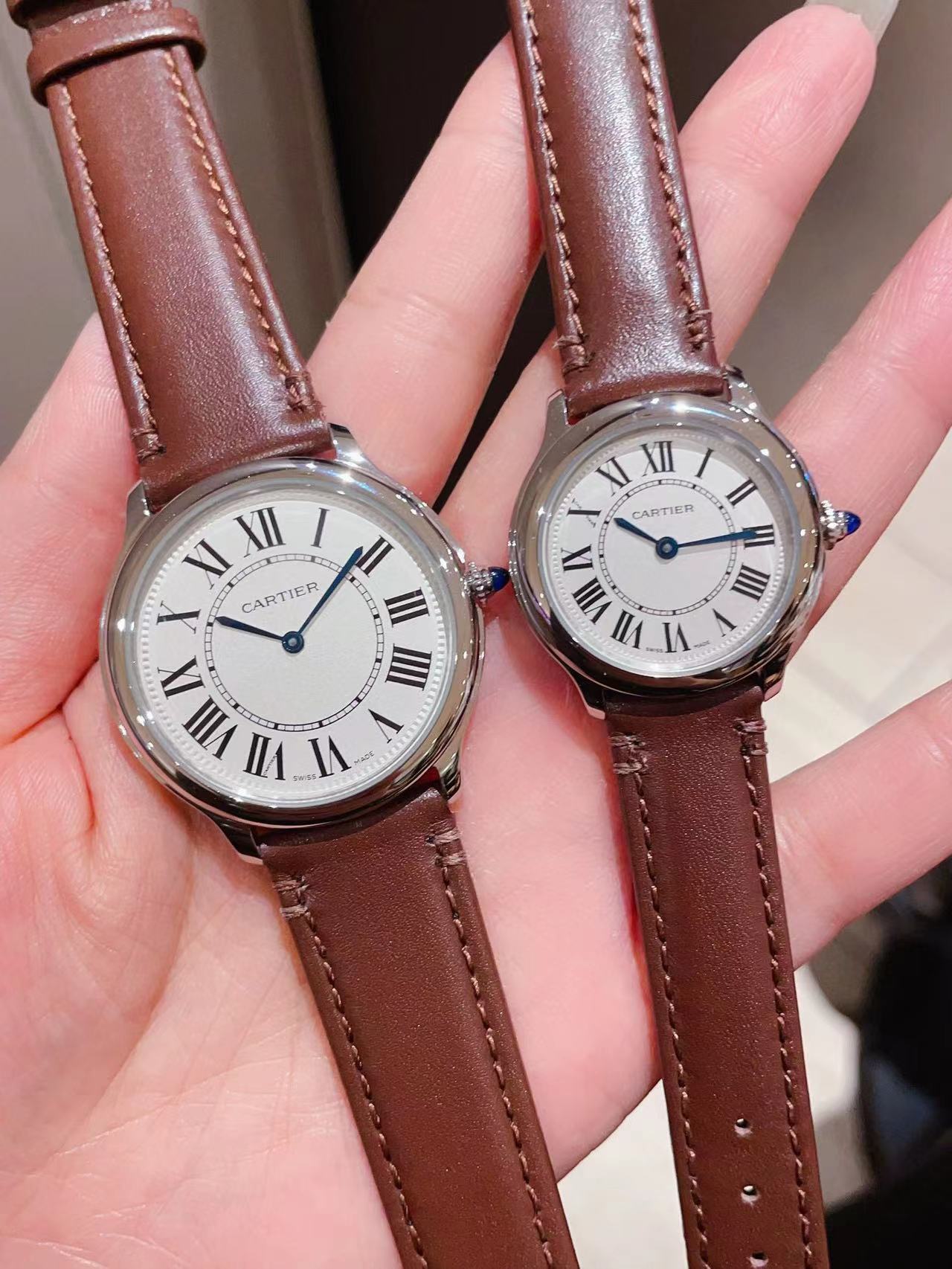 CART1ER ベルト ブルーバルーン レディース 腕時計【50％割引+送料無料】