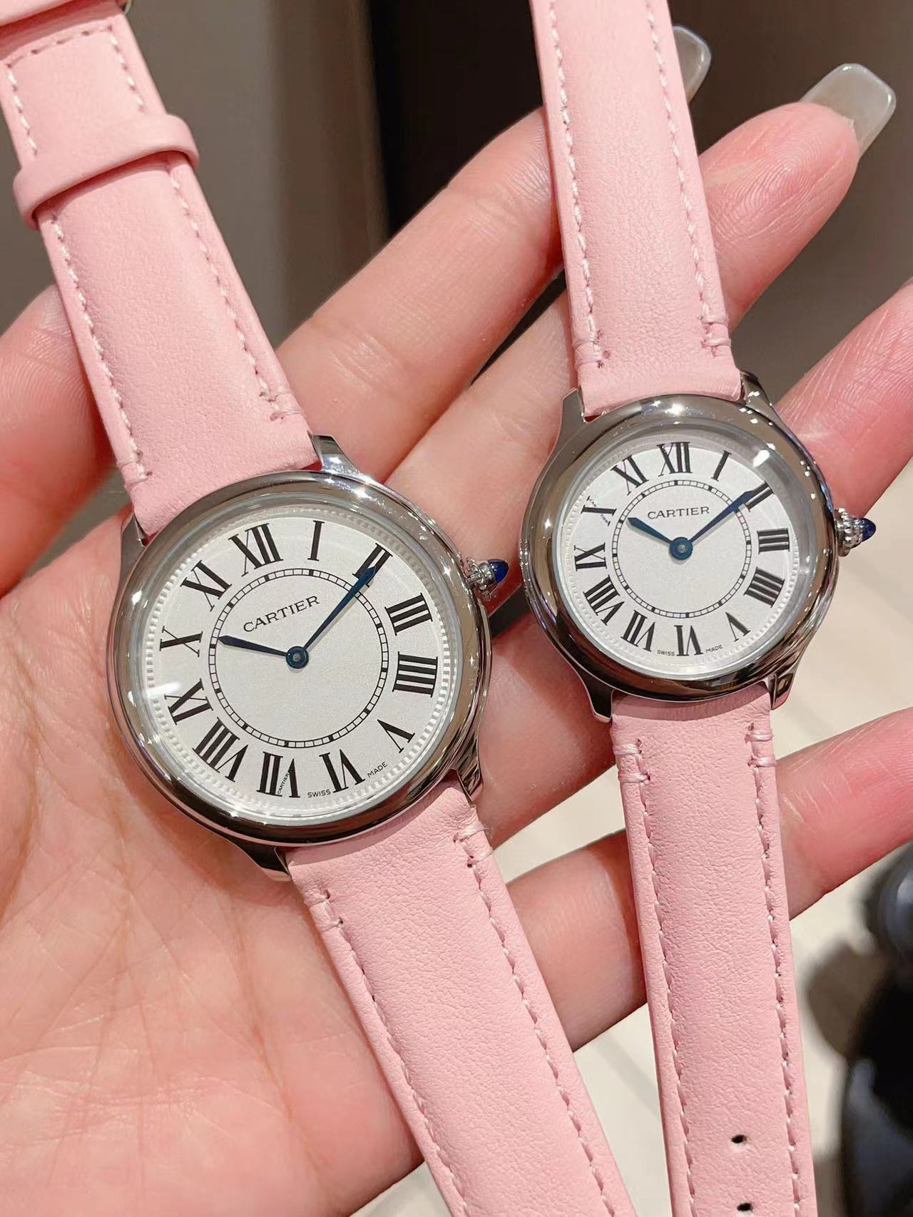 CART1ER ベルト ブルーバルーン レディース 腕時計【50％割引+送料無料】