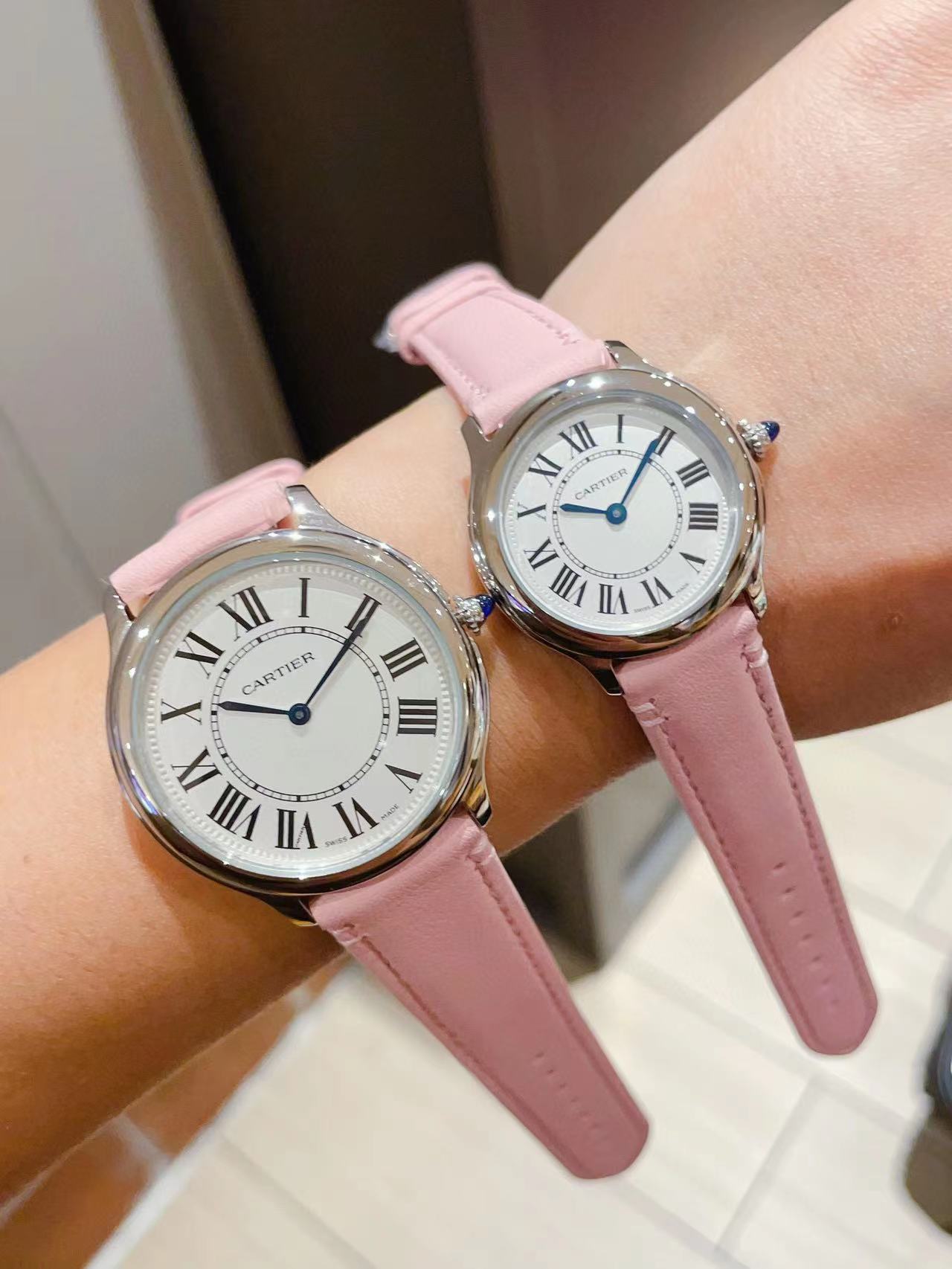 CART1ER ベルト ブルーバルーン レディース 腕時計【50％割引+送料無料】