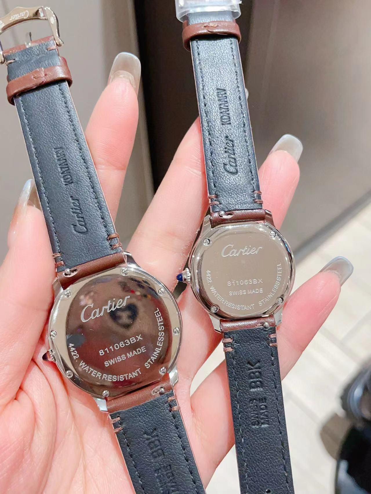 CART1ER ベルト ブルーバルーン レディース 腕時計【50％割引+送料無料】