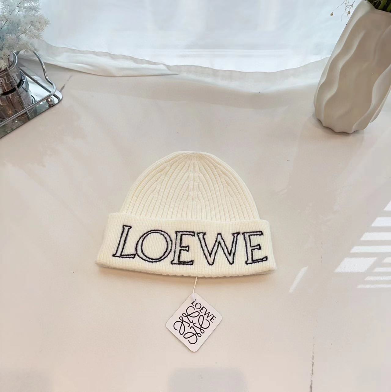 L0WEW 刺繍ニット帽【50％割引+送料無料】