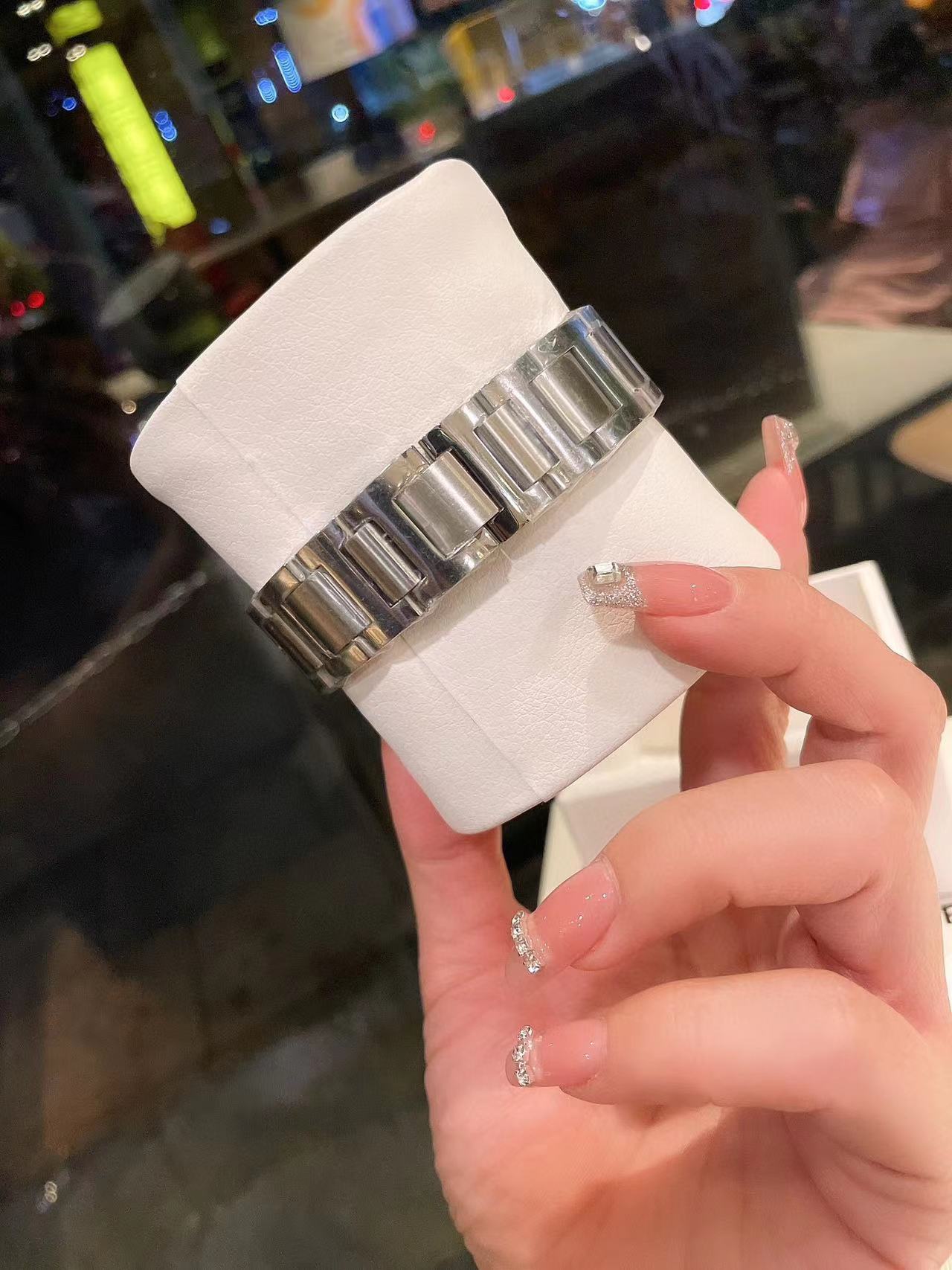 CART1ER 高品質ダイヤモンドスチールバンドレディースウォッチ【50％割引+送料無料】