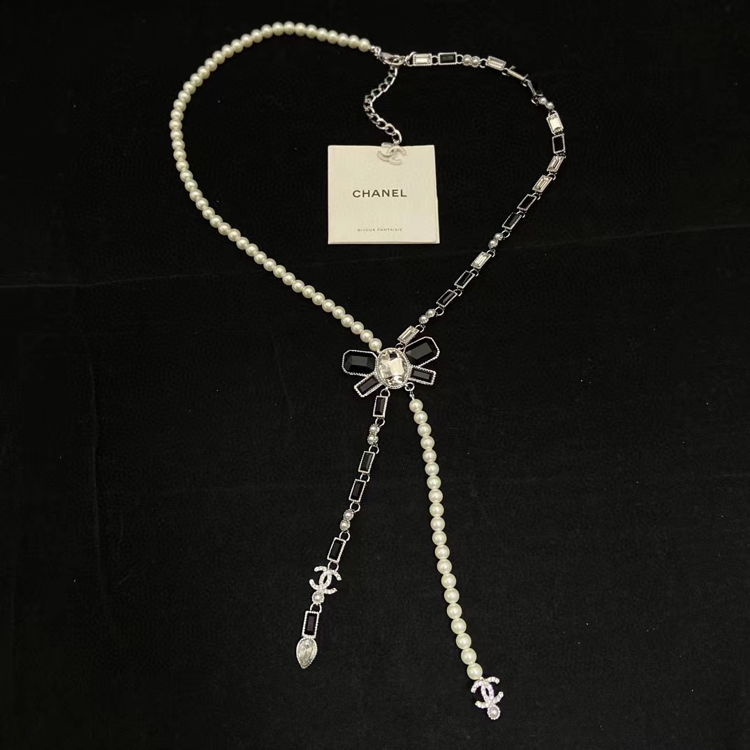 CHANE1 高品質の弓セーターチェーン【50％割引+送料無料】