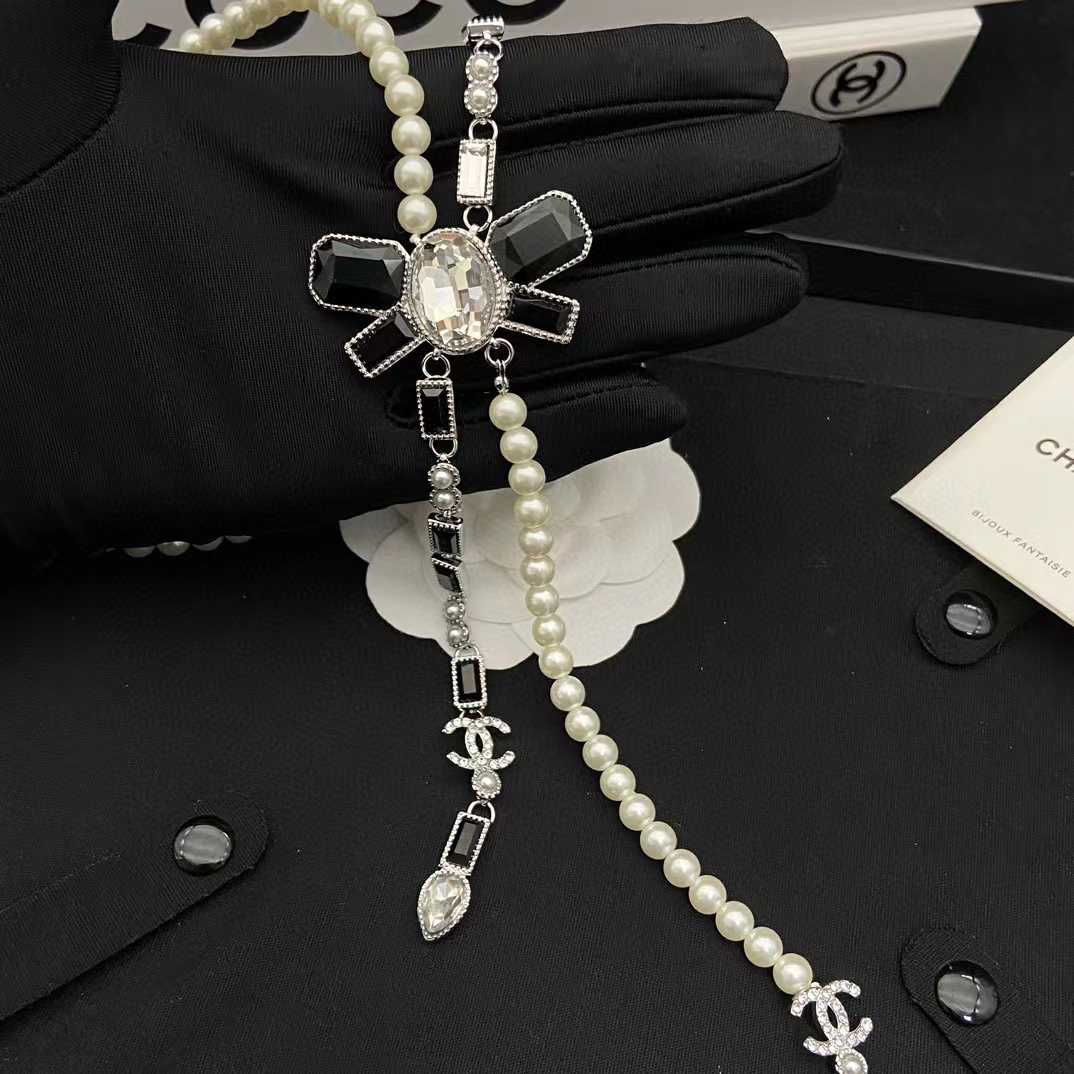 CHANE1 高品質の弓セーターチェーン【50％割引+送料無料】