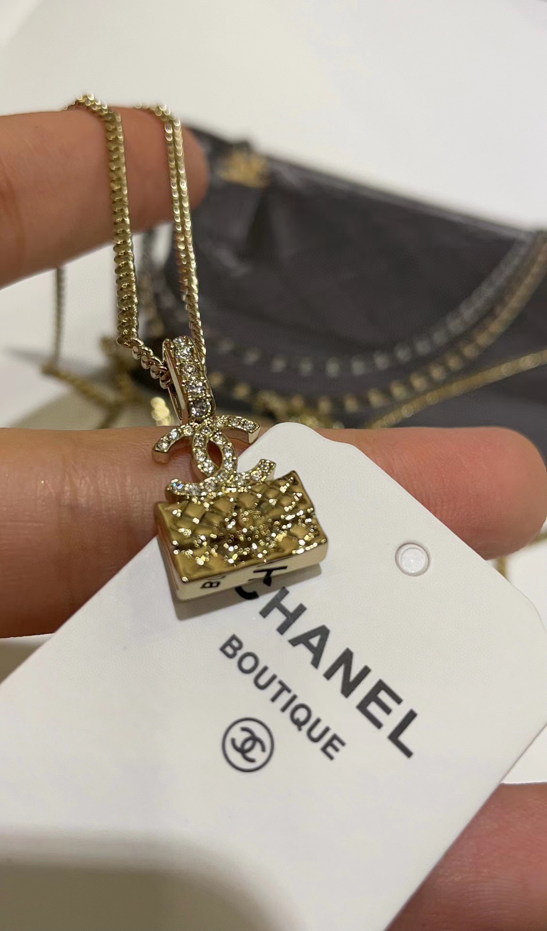 CHANE1 ダイヤモンド ピアス+ネックレス 2点セット【50％割引+送料無料】