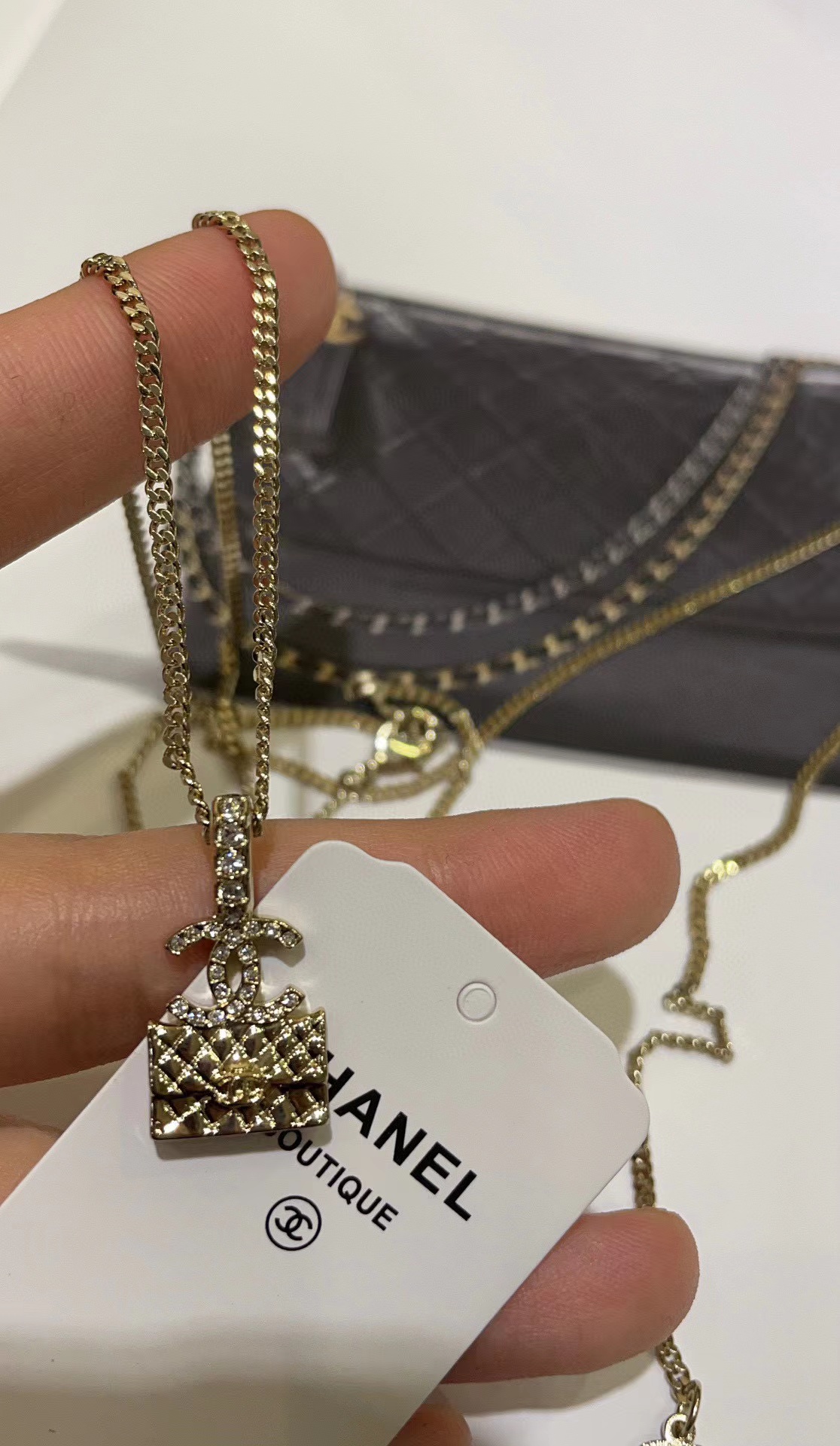 CHANE1 ダイヤモンド ピアス+ネックレス 2点セット【50％割引+送料無料】