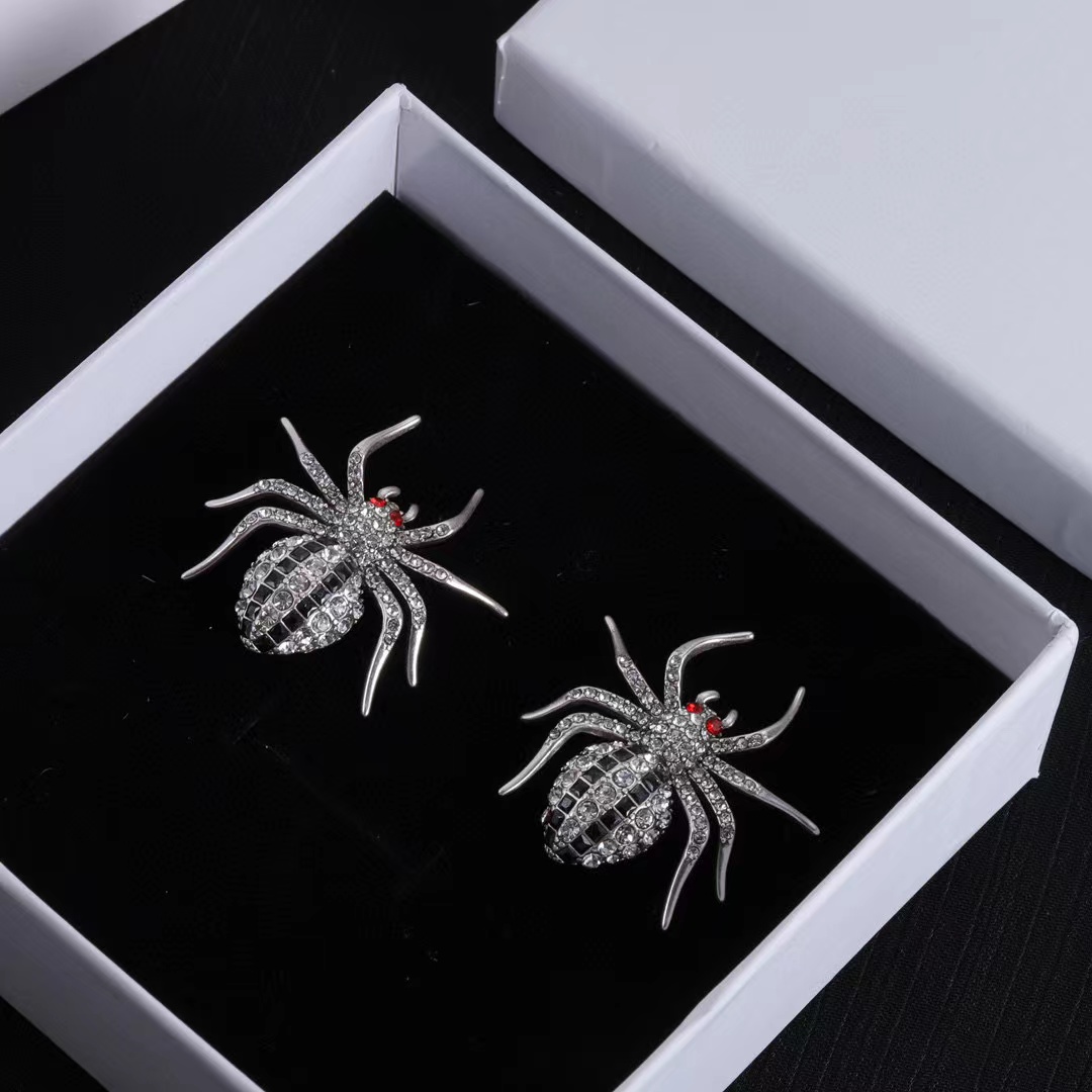 BALENC1AG ダイヤモンド スパイダー イヤリング【50％割引+送料無料】