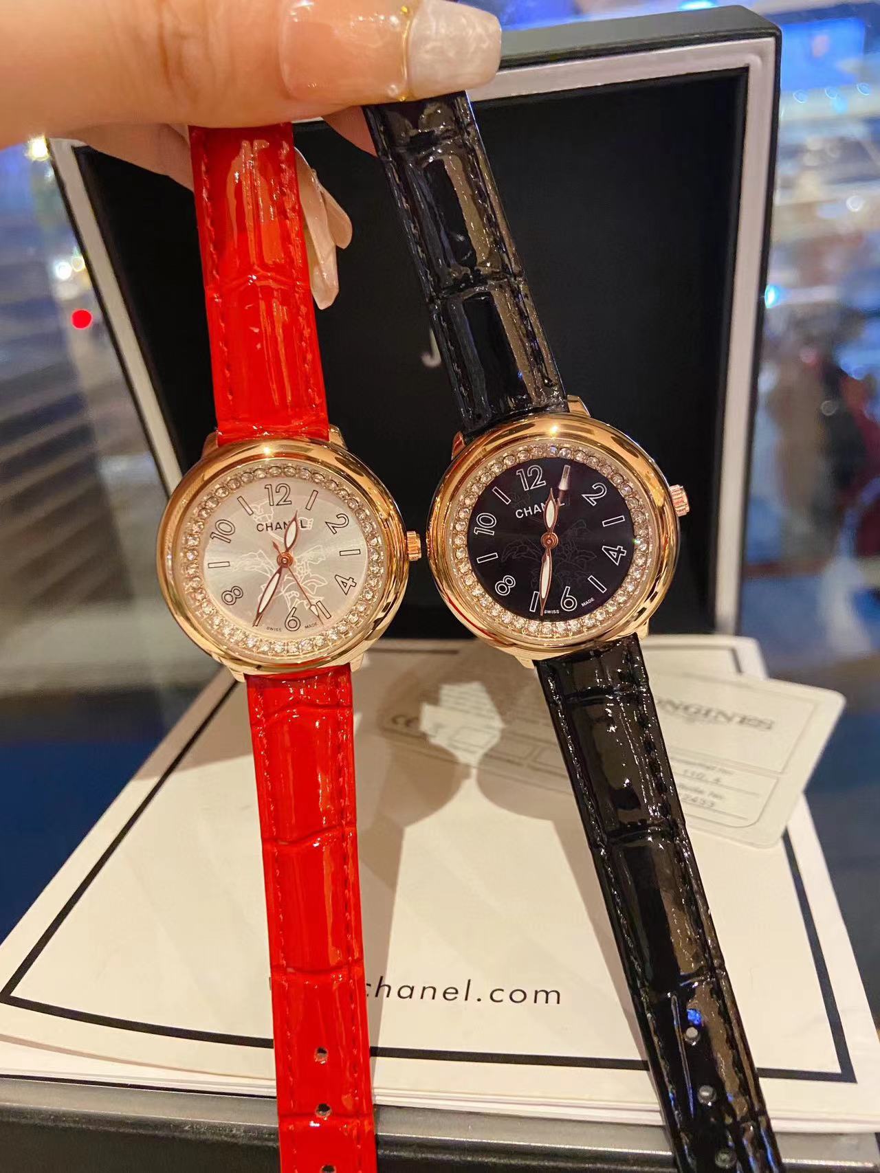 CHANE1 ベルト ダイヤモンド レディース 腕時計【50％割引+送料無料】