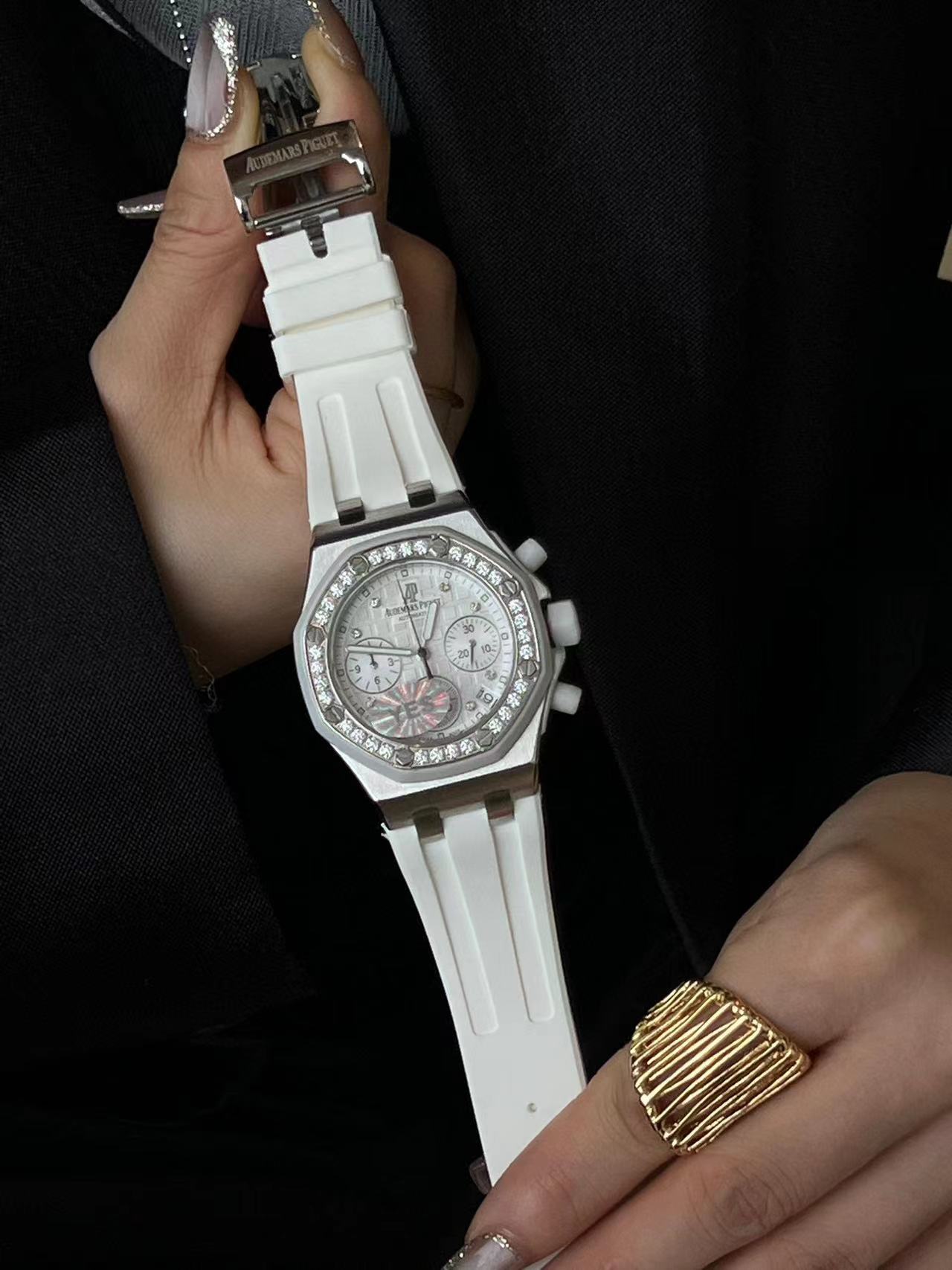 Audemarsp1guet 26048SK ダイヤモンド レディース 腕時計【50％割引+送料無料】【50％割引+送料無料】