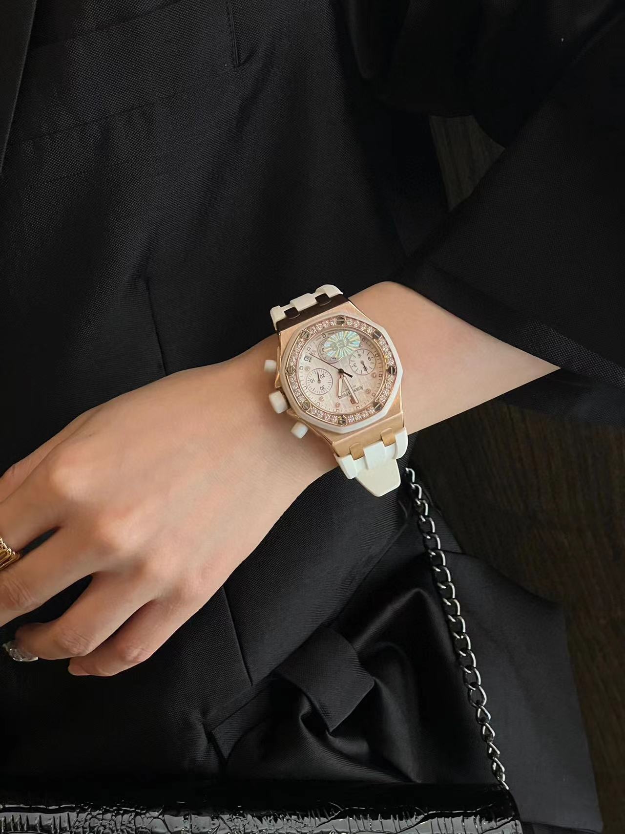 Audemarsp1guet 26048SK ダイヤモンド レディース 腕時計【50％割引+送料無料】【50％割引+送料無料】