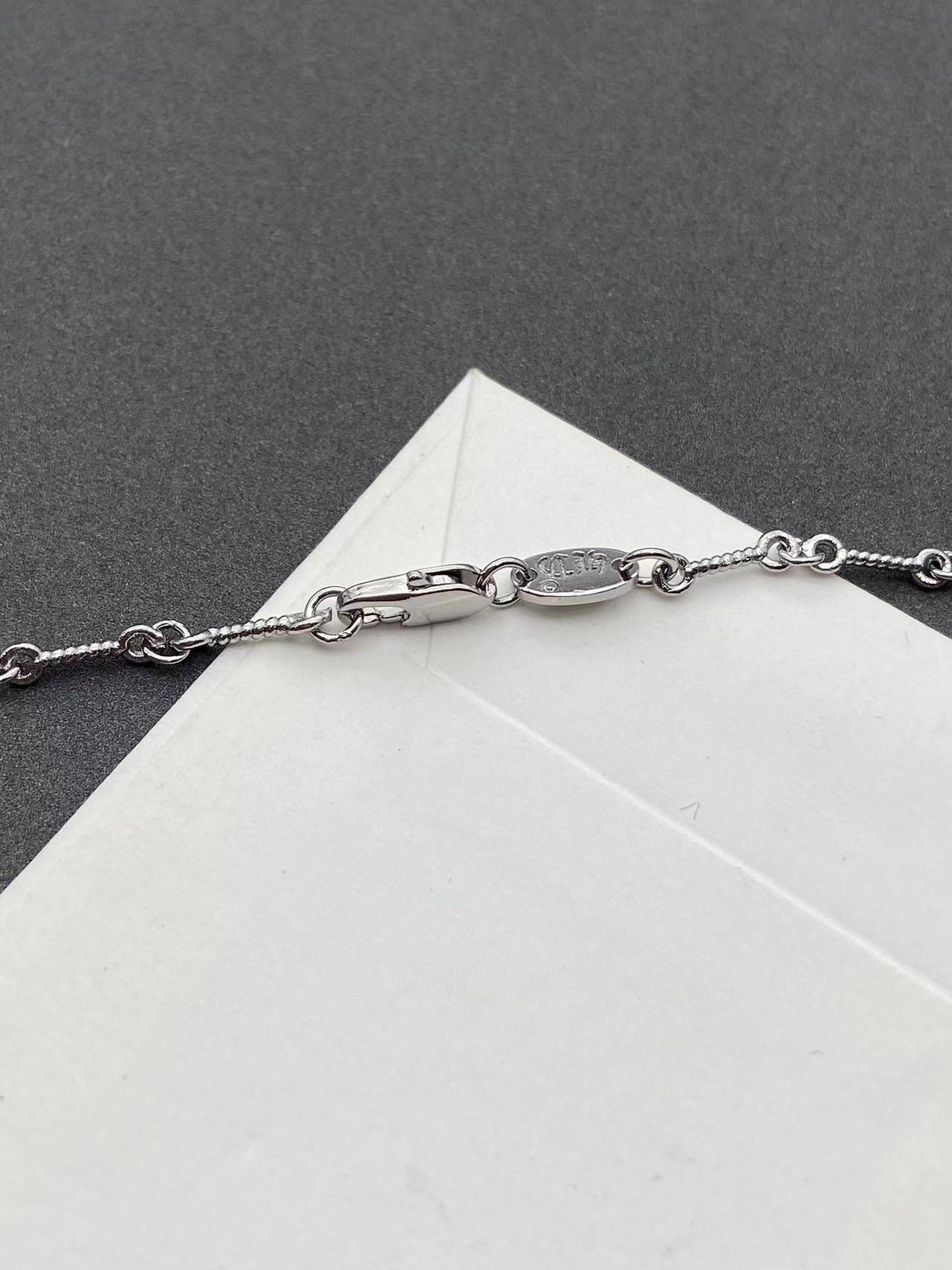 Chr0me Heartsクラシックなダイヤモンドクロスネックレス【 50％割引+送料無料】