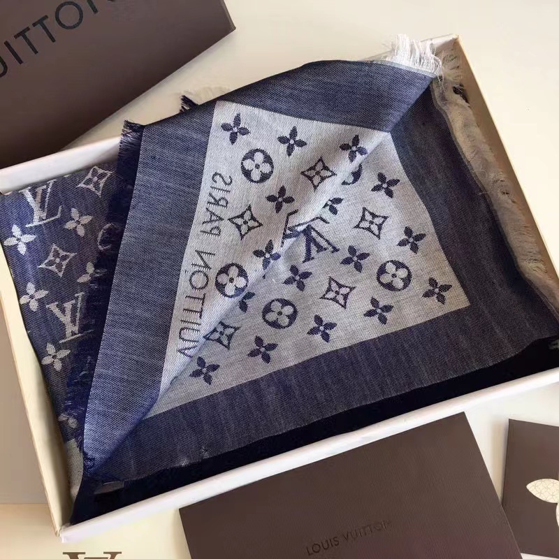 LV老視用カシミアスカーフ【50％割引+送料無料】