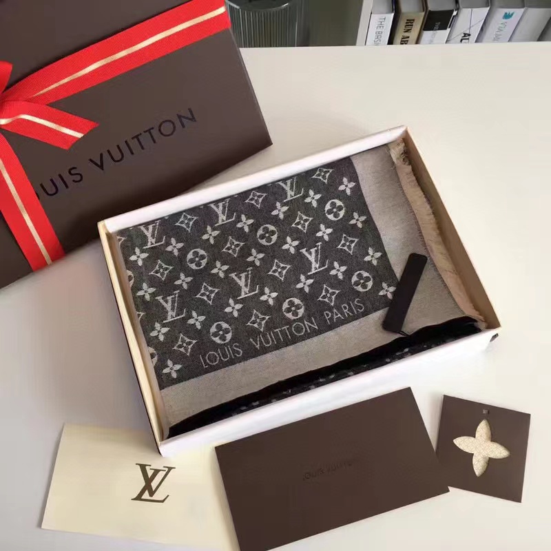 LV老視用カシミアスカーフ【50％割引+送料無料】