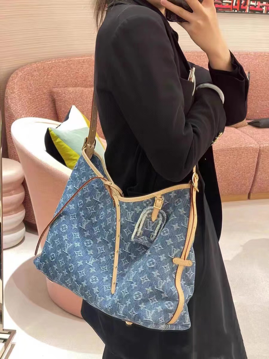 LV carryall デニムショッピングバッグ【50％割引+送料無料】