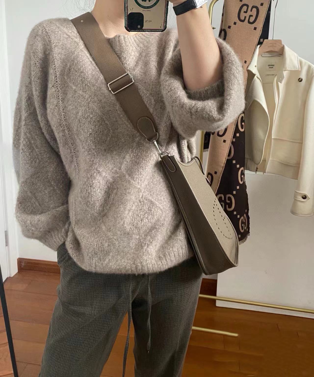 Herme5 evelyne29ショルダーバッグ【50％割引+送料無料】