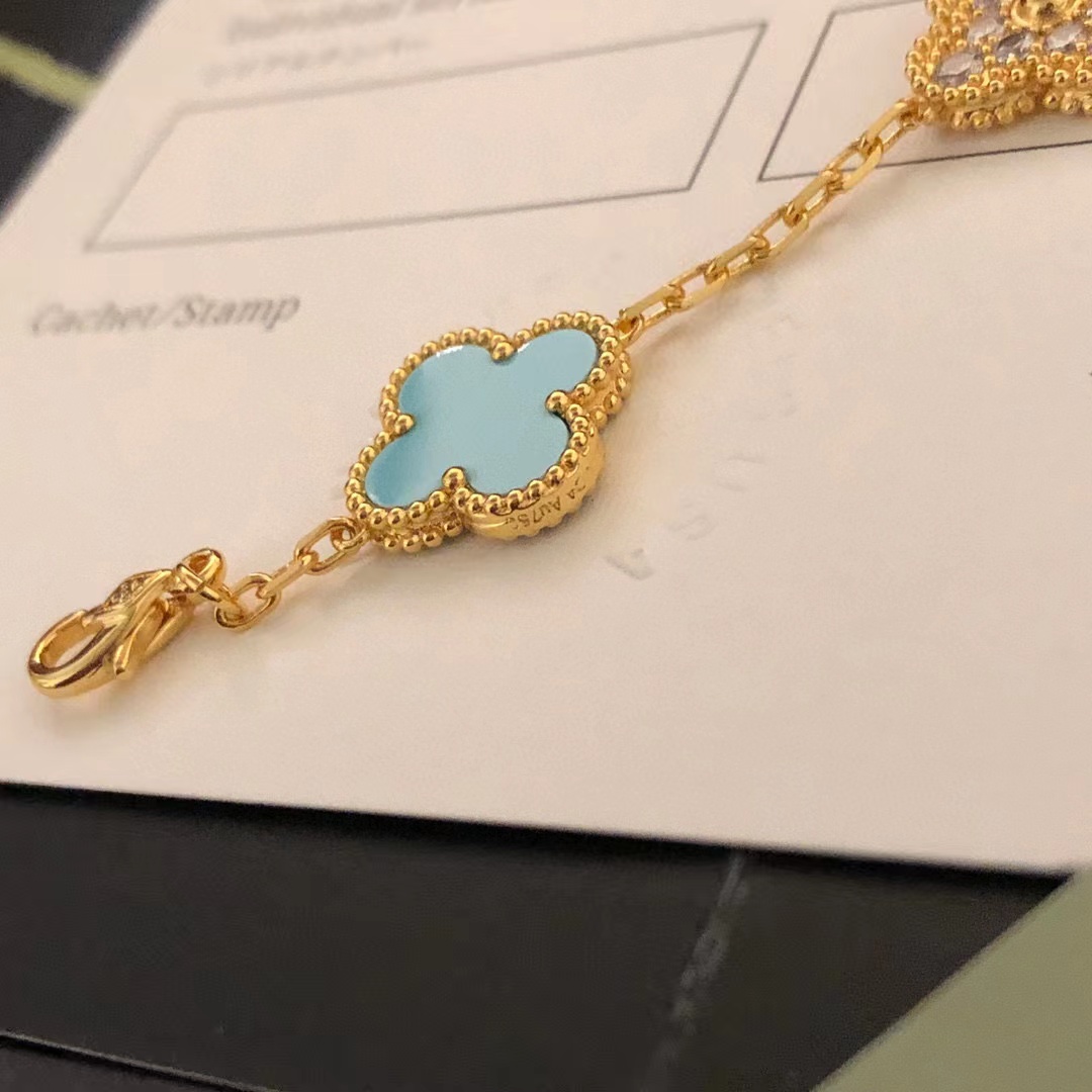 Van c1eef &Arpels五花ブレスレット【50％割引+送料無料】