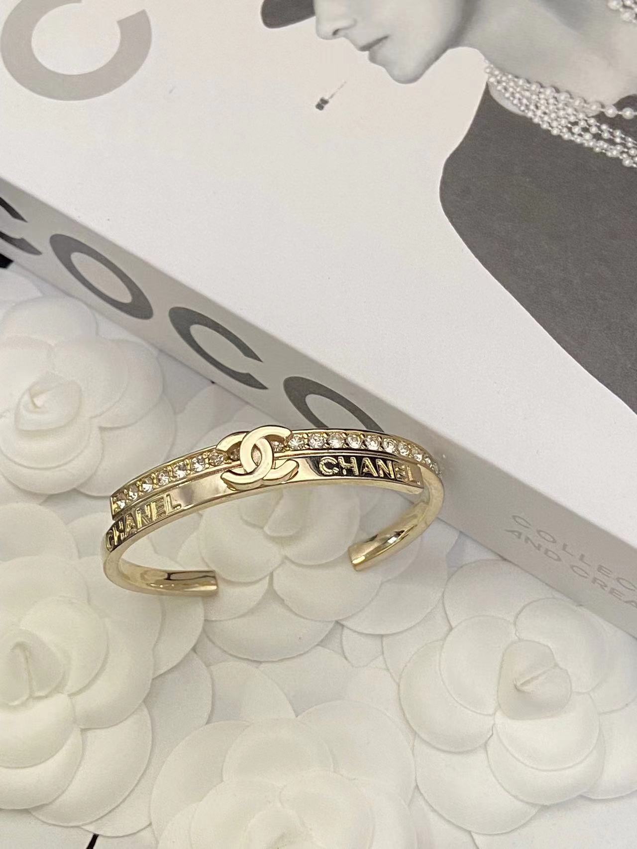 CHANE1 ダイヤモンド リング+ブレスレット 2点セット【50％割引+送料無料】