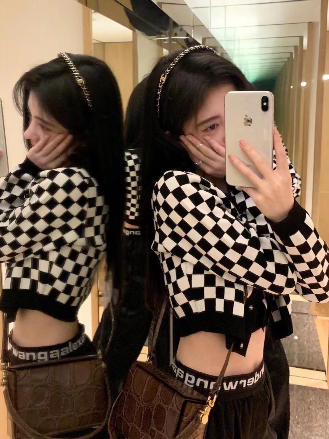 CHANE1 ダブルCチェーンヘッドバンド【50％割引+送料無料】