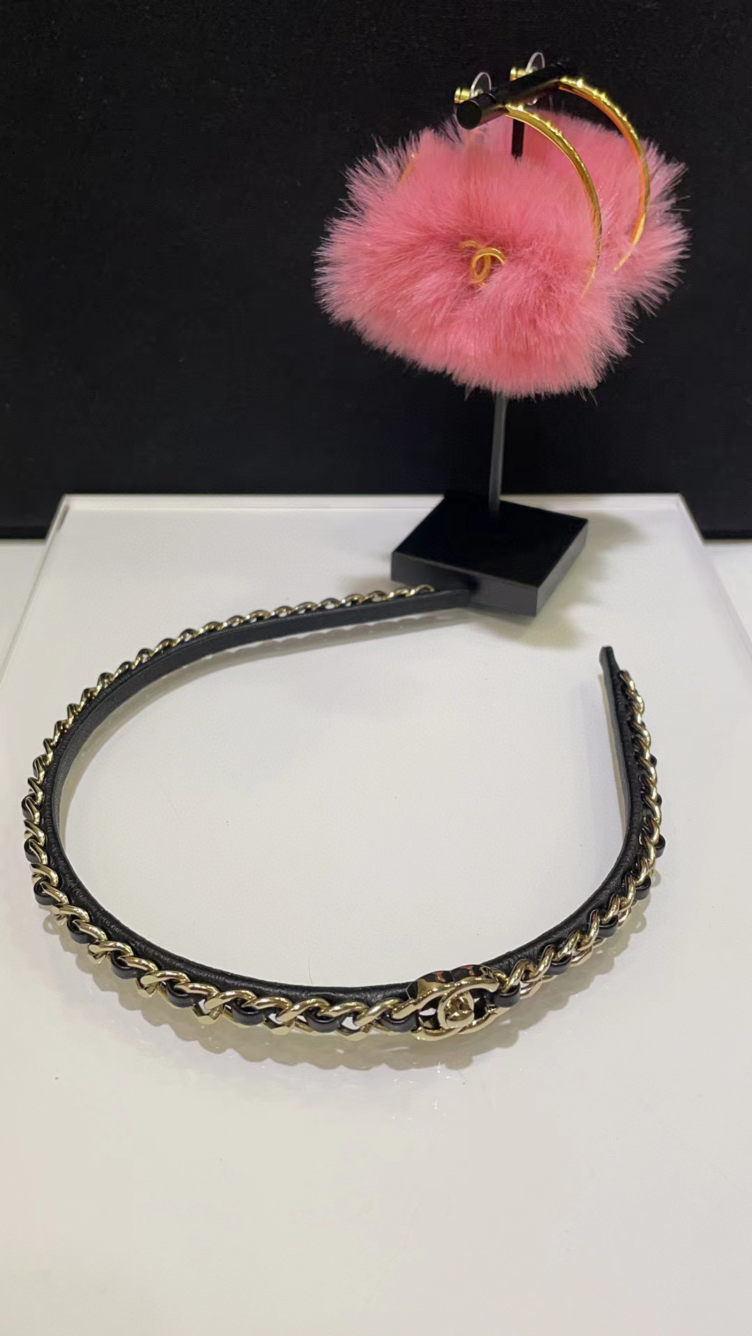 CHANE1 ダブルCチェーンヘッドバンド【50％割引+送料無料】