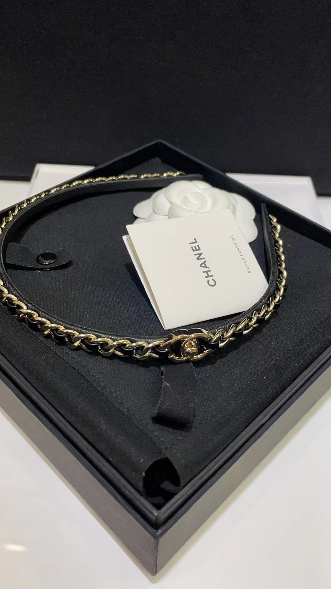 CHANE1 ダブルCチェーンヘッドバンド【50％割引+送料無料】