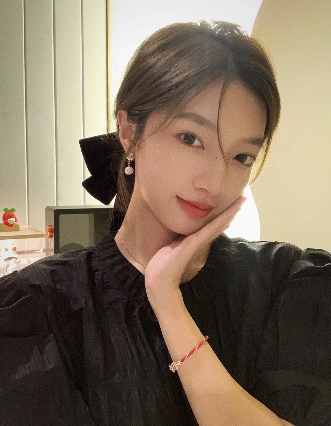 CHANE1 ダブル C パール スタッド ピアス【50％割引+送料無料】