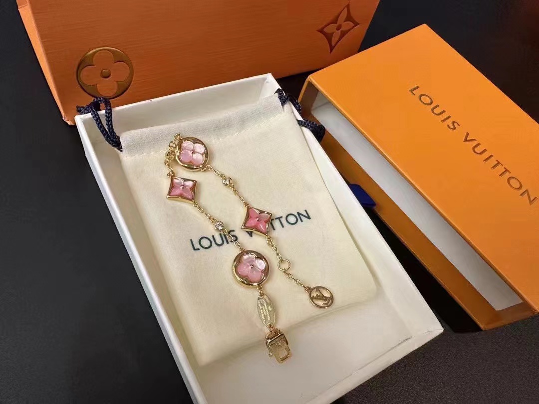 LV ピンクシェル ブレスレット【50％割引+送料無料】