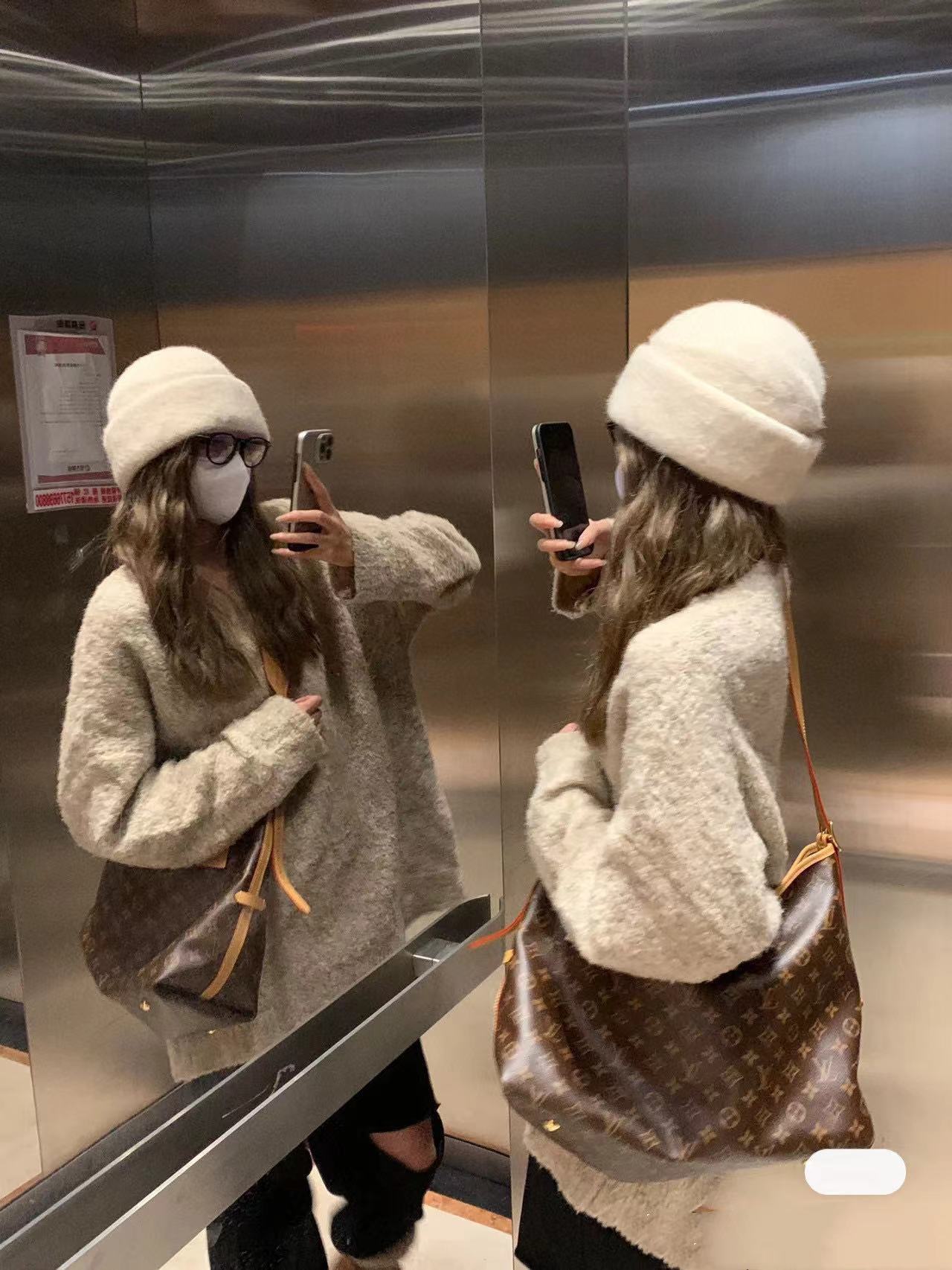 LV Carryall 老眼用ショルダークロスボディバッグ【50％割引+送料無料】