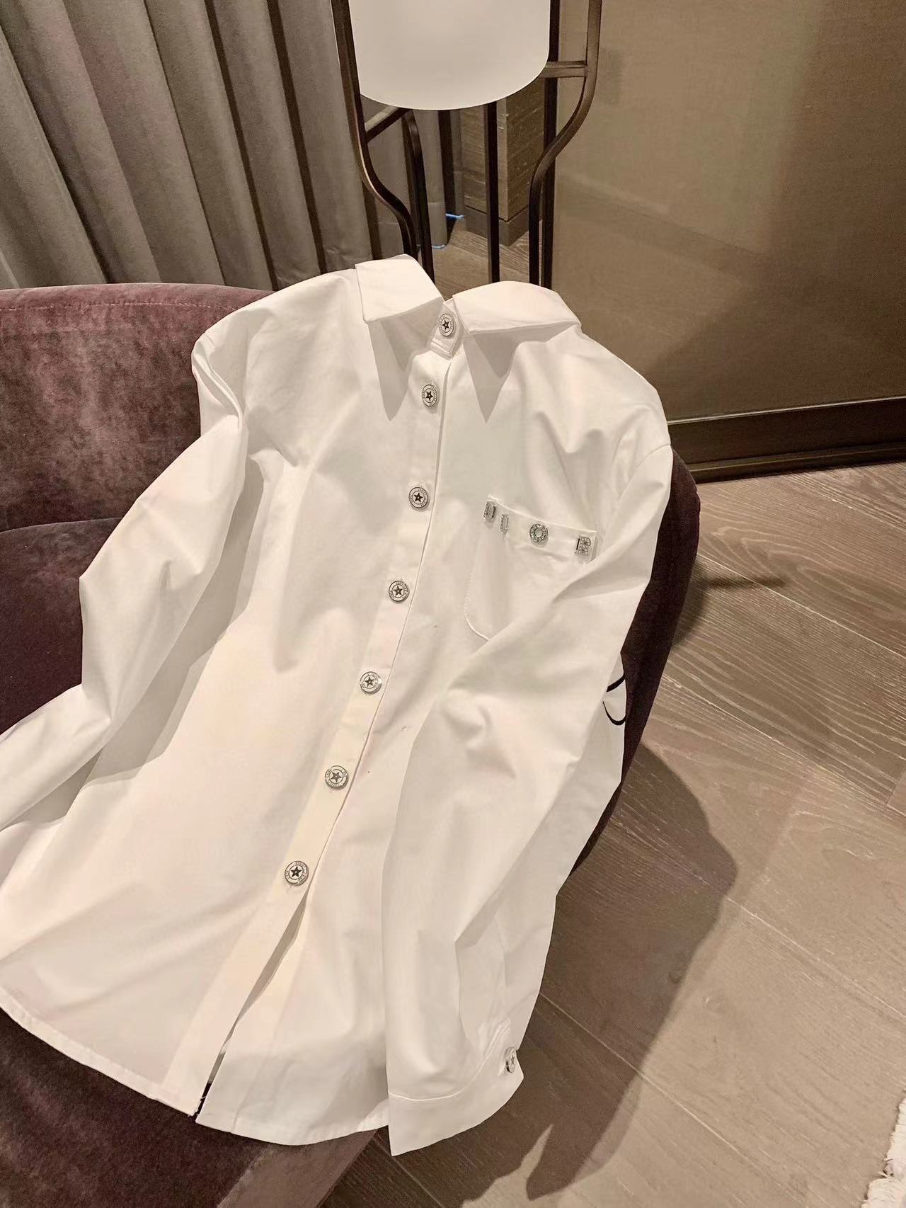 DI0R背中に五芒星の刺繍が入ったシャツ【 50％割引+送料無料】