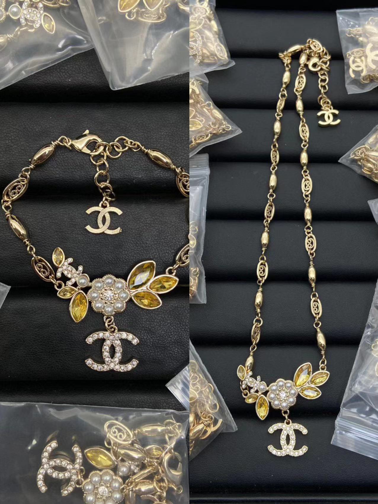 CHANE1 小麦耳ブレスレット/ネックレス【50％割引+送料無料】