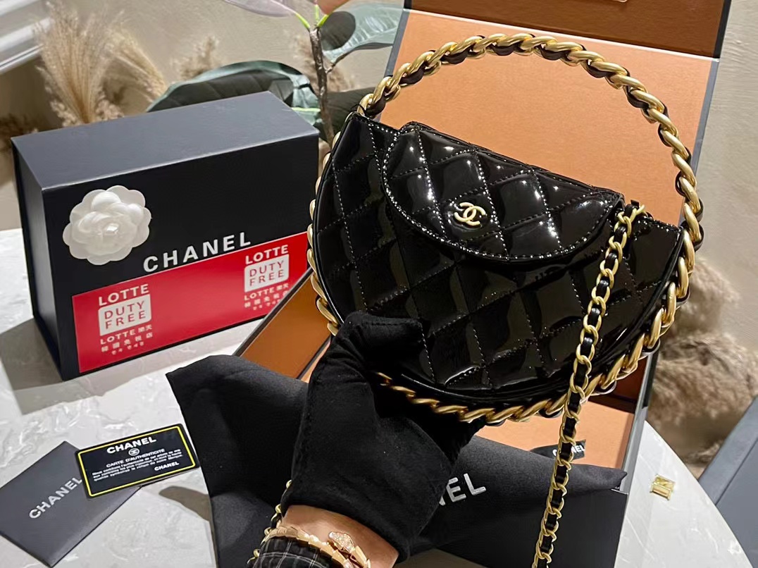 CHANE1  24c リングハンドバッグ【50％割引+送料無料】