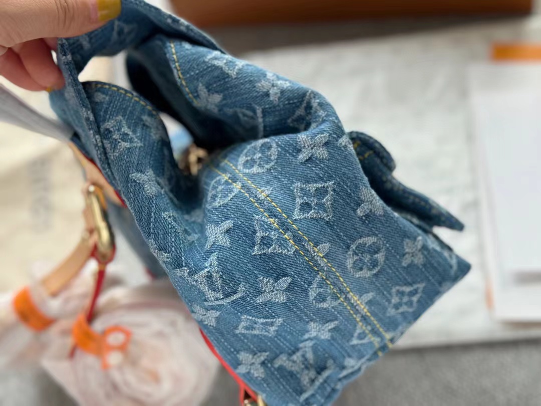 LV   デニム バックパック【50％割引+送料無料】