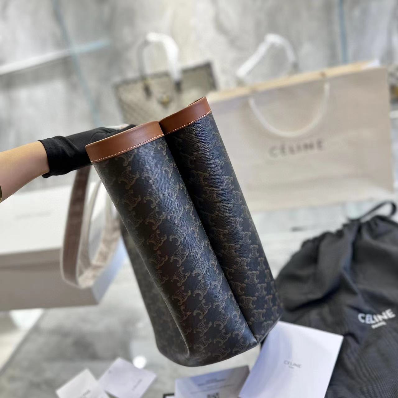 CEL1NE  Couffin ファンの買い物袋【50％割引+送料無料】