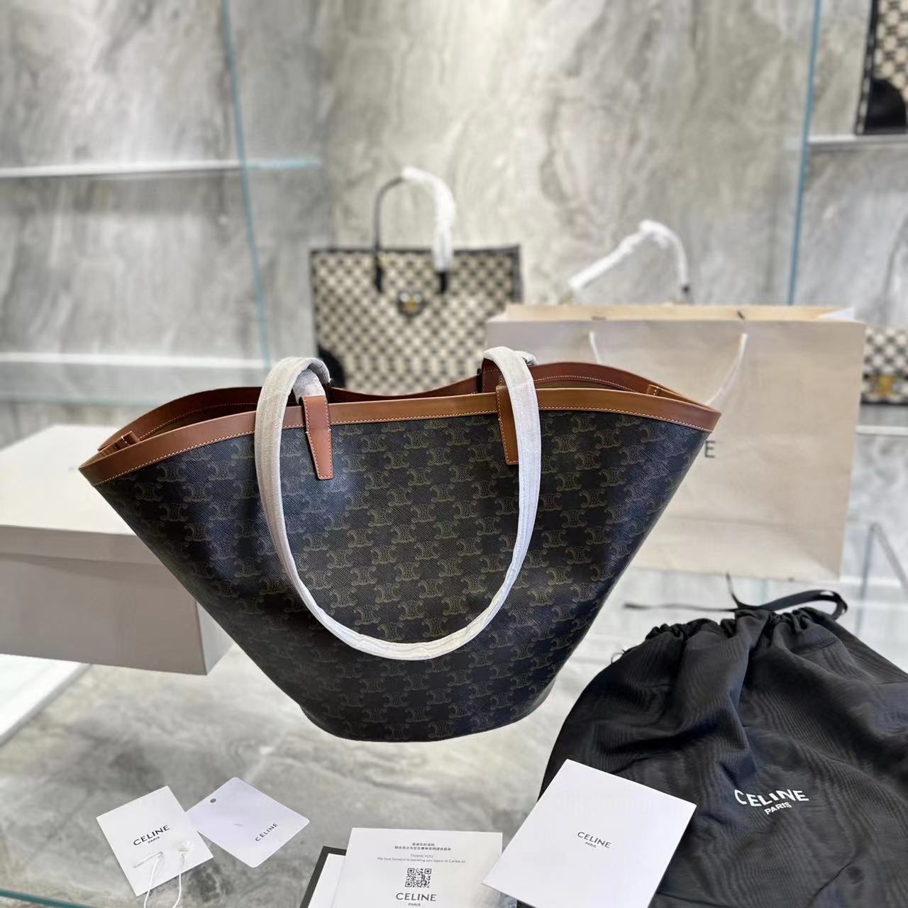 CEL1NE  Couffin ファンの買い物袋【50％割引+送料無料】