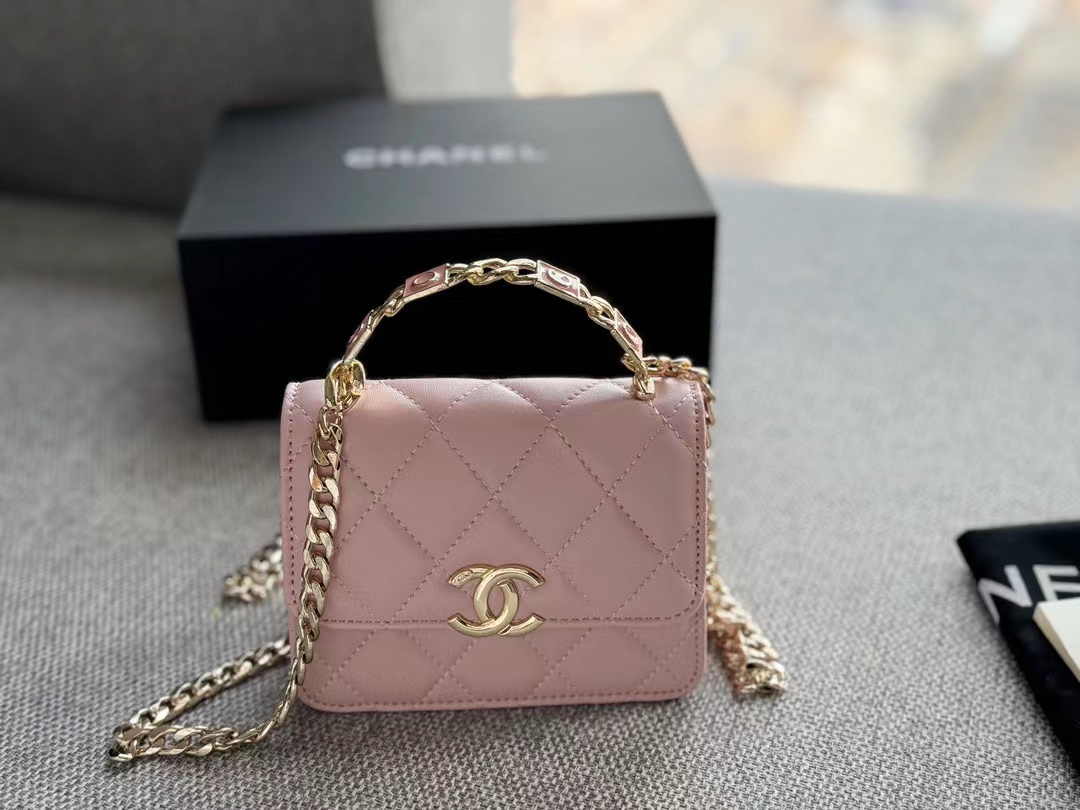 CHANE1 COCO 中空エナメルハンドバッグ【50％割引+送料無料】