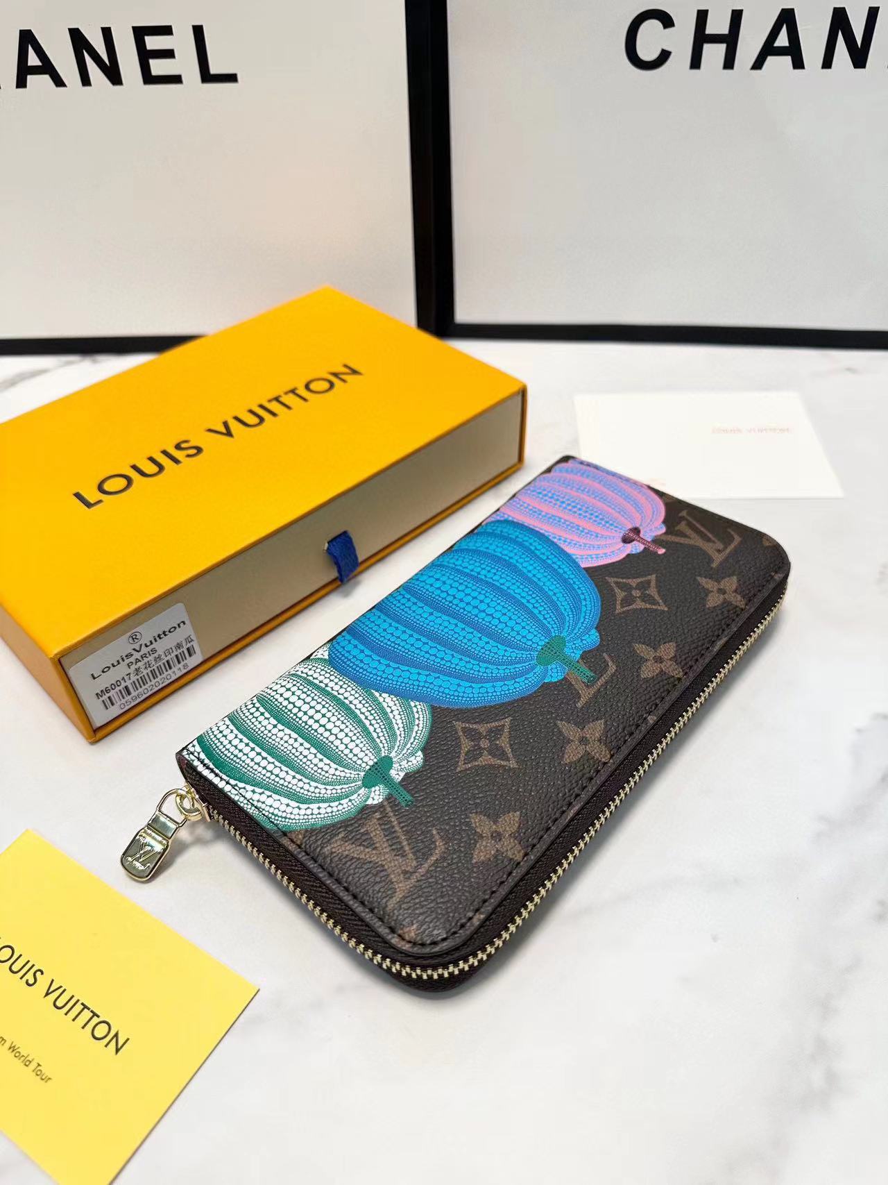 LV プリント パンプキン ウォレット【50％割引+送料無料】