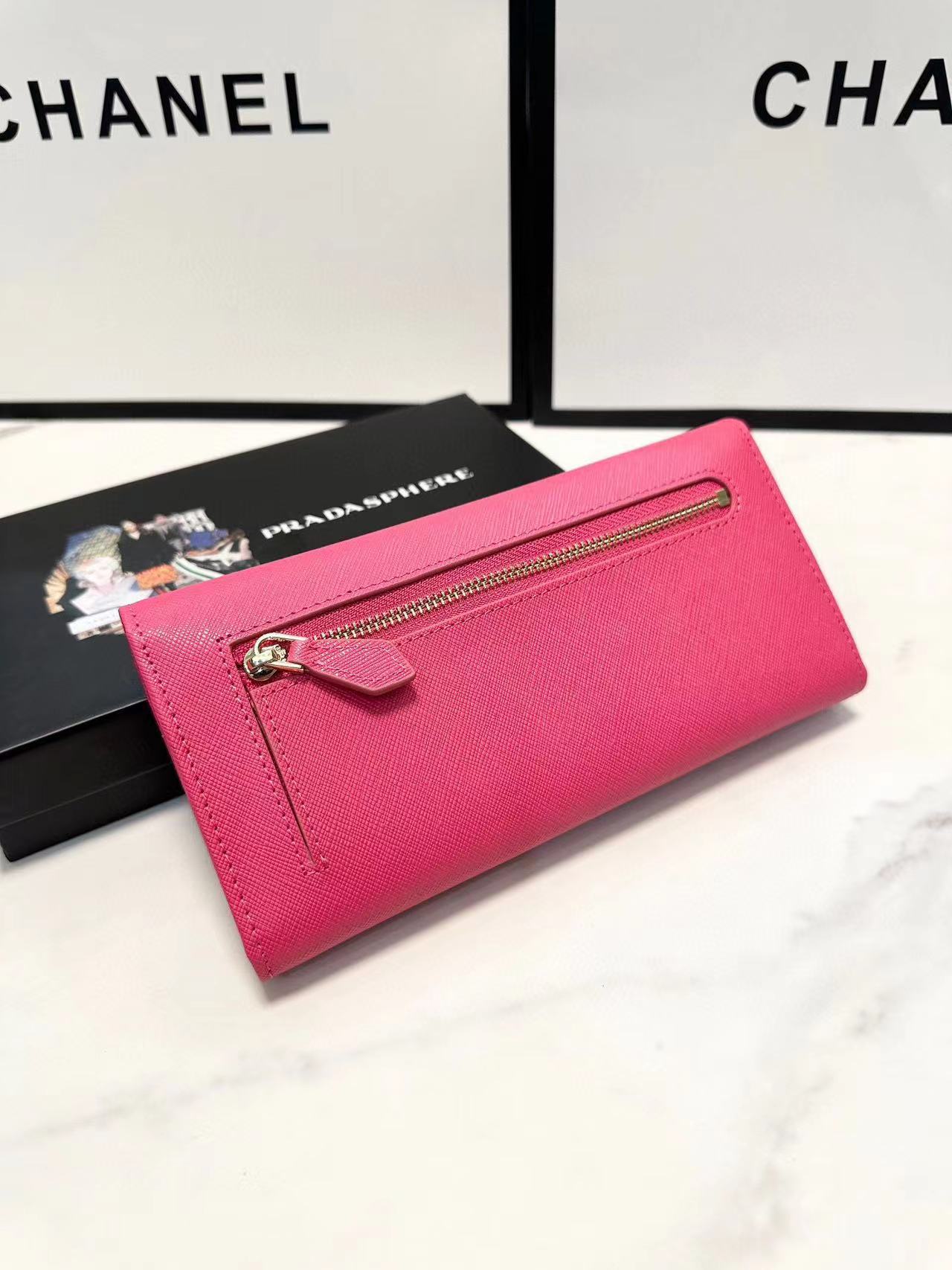 PR4DA トライアングルロゴウォレット【50％割引+送料無料】