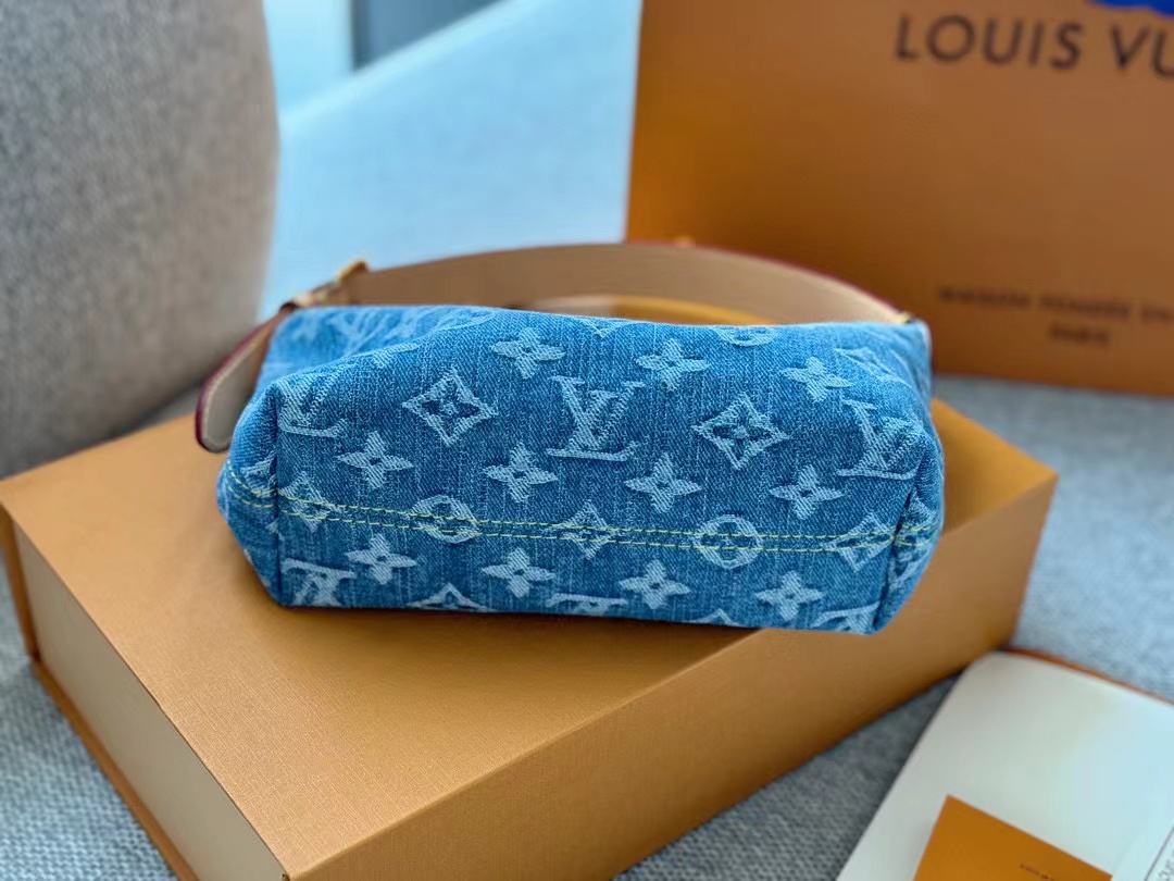 LV 老眼用デニムハンドバッグ【50％割引+送料無料】