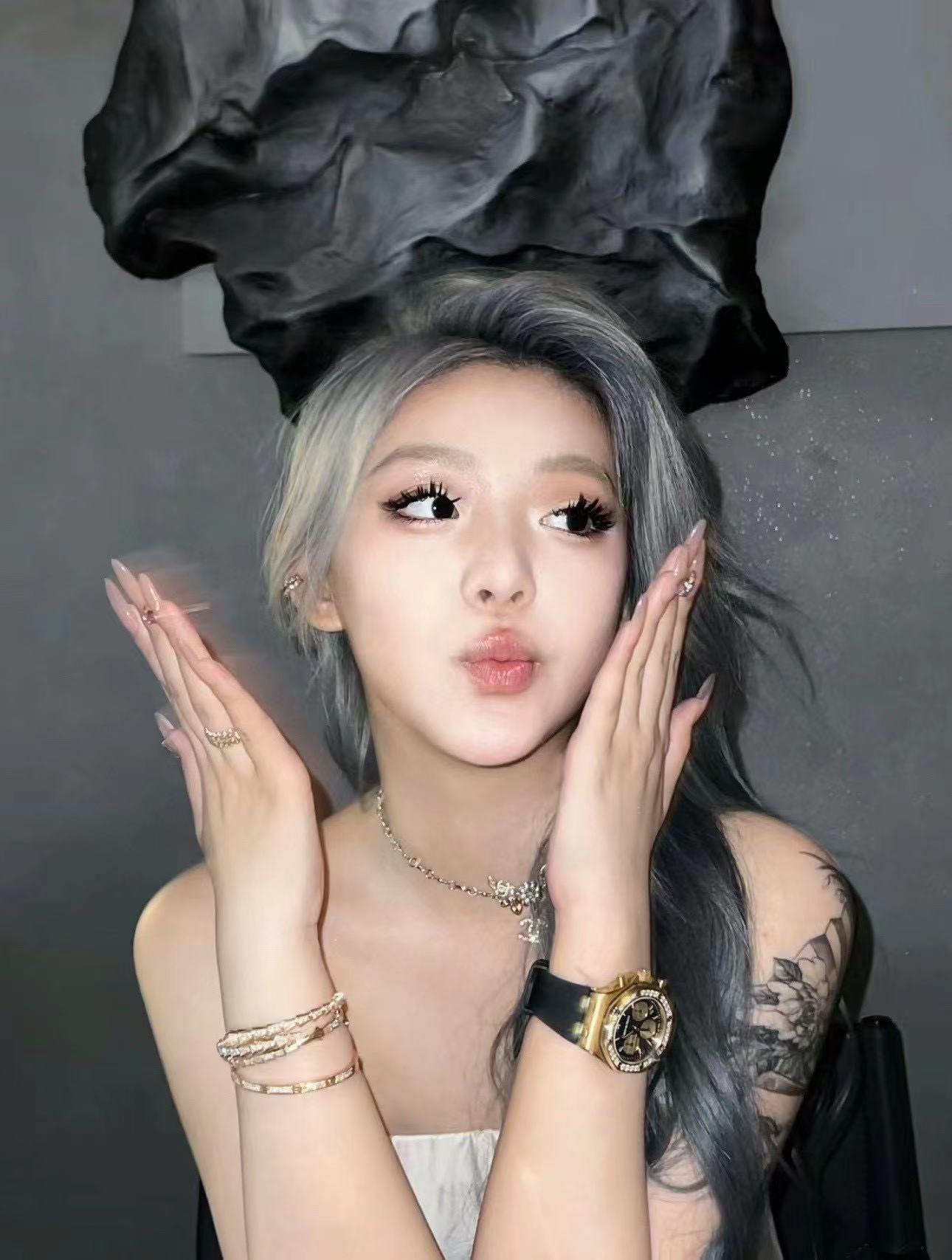 CHANE1 パールフラワー ダブルC ネックレス【 50％割引+送料無料】